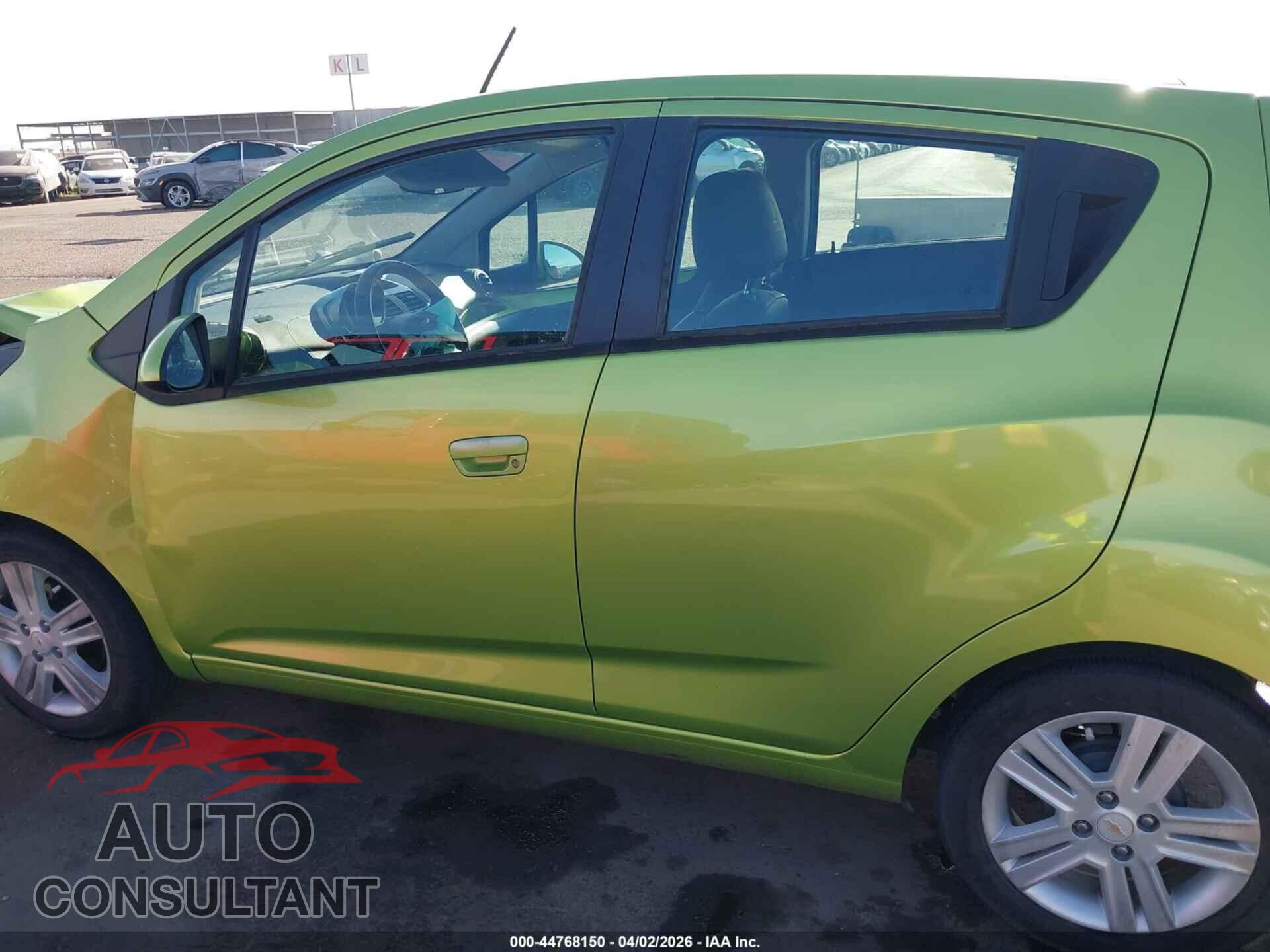 CHEVROLET SPARK 2013 - KL8CA6S95DC532155