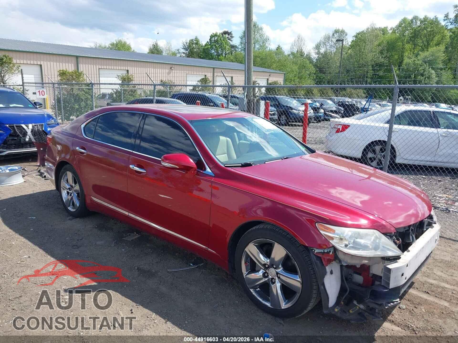 LEXUS LS 460 2011 - JTHGL5EF2B5043324