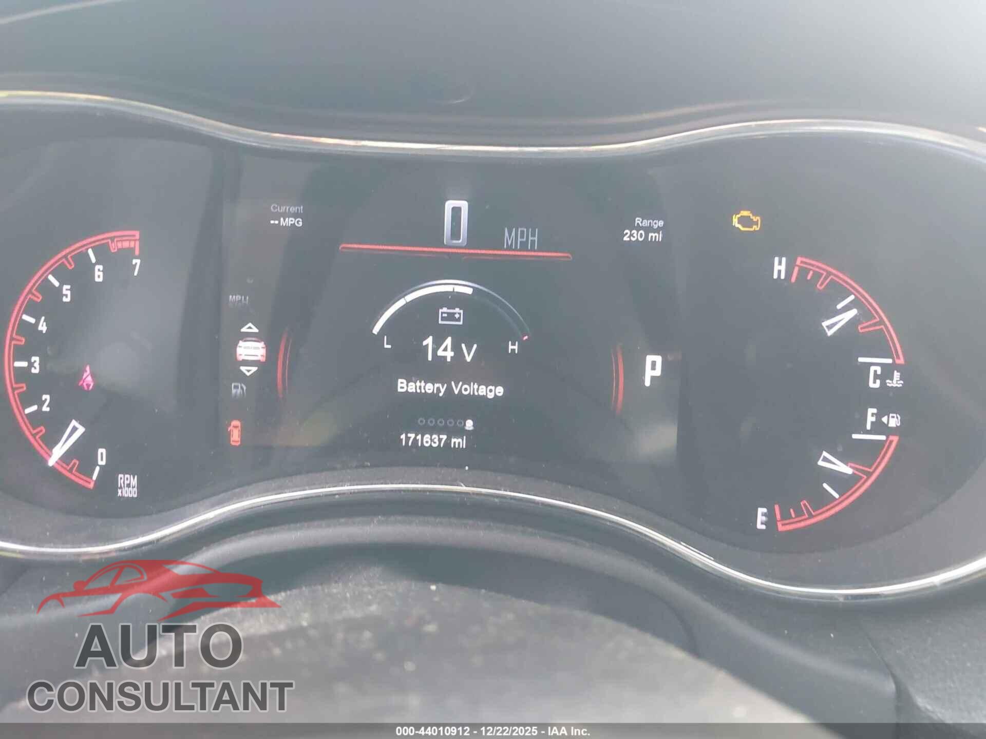DODGE DURANGO 2014 - 1C4RDHAG0EC370232