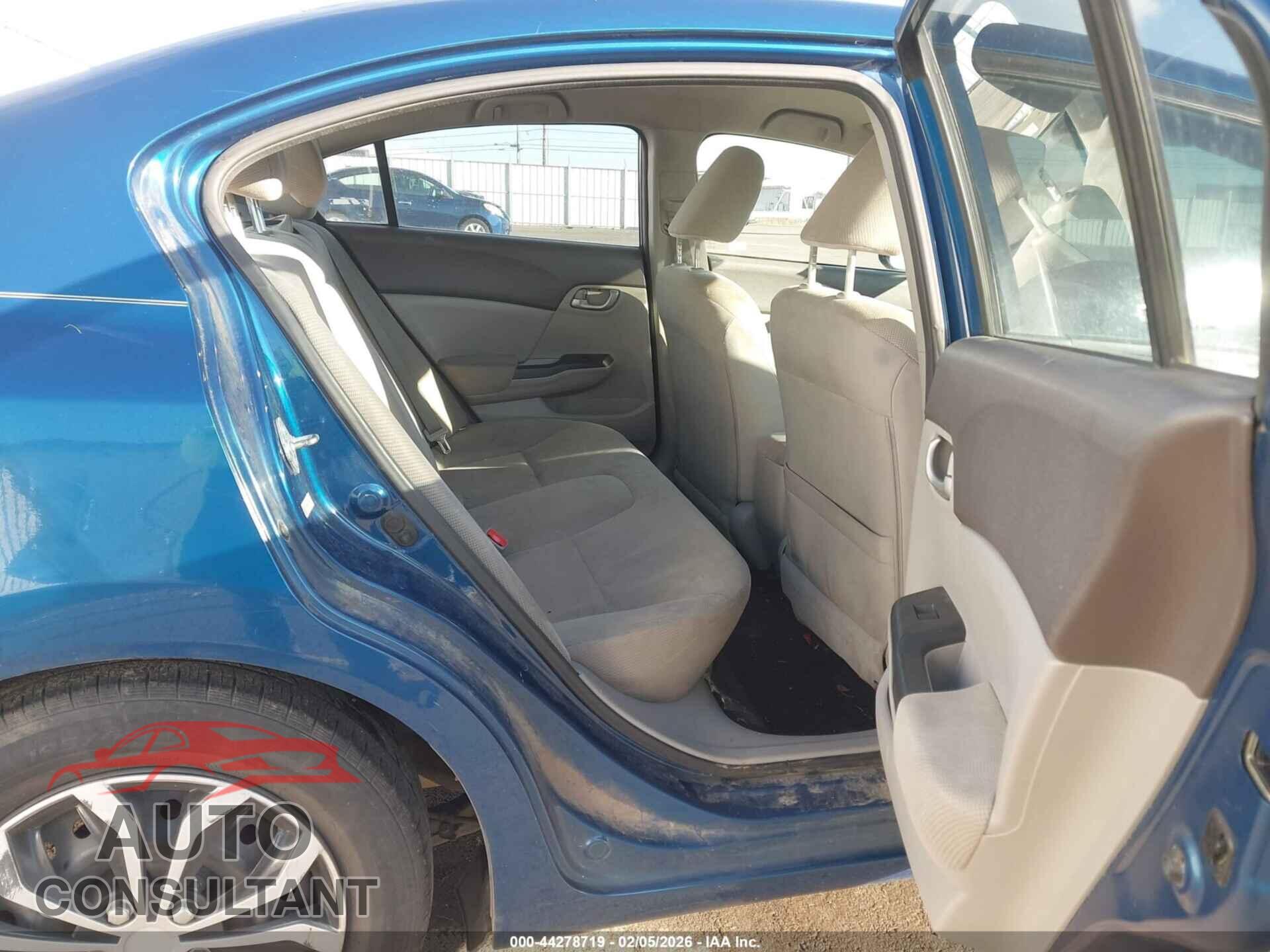HONDA CIVIC 2012 - 19XFB2F56CE321054