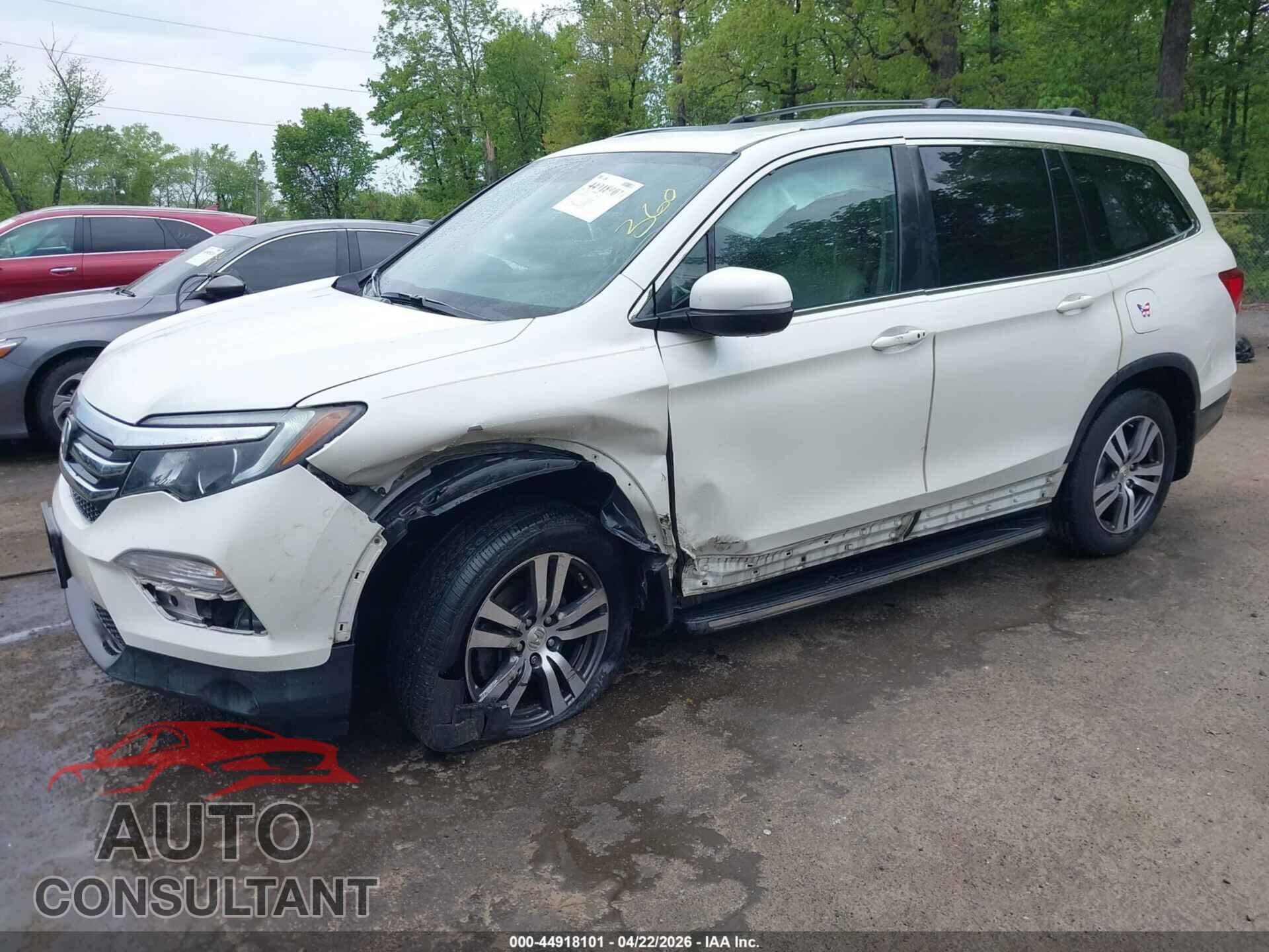 HONDA PILOT 2017 - 5FNYF5H59HB020064