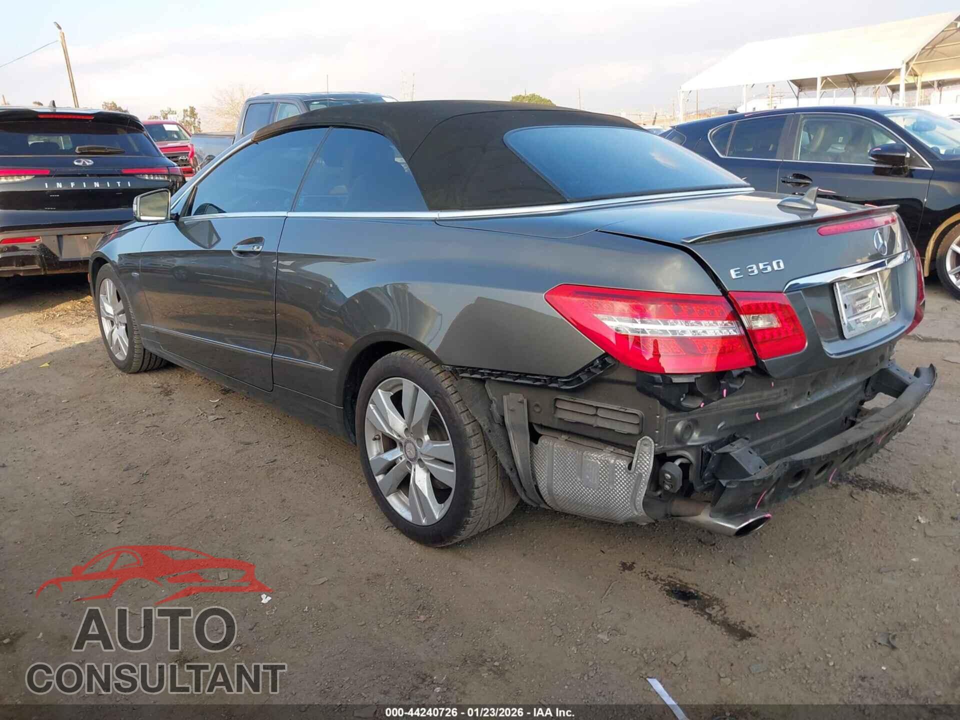 MERCEDES-BENZ E 350 2012 - WDDKK5KF8CF172379