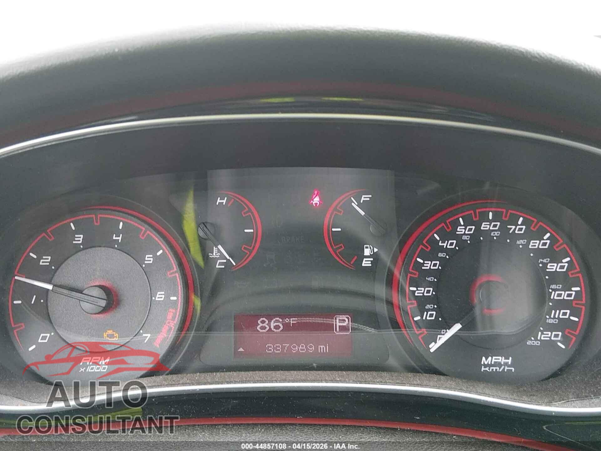 DODGE DART 2015 - 1C3CDFBB6FD223099