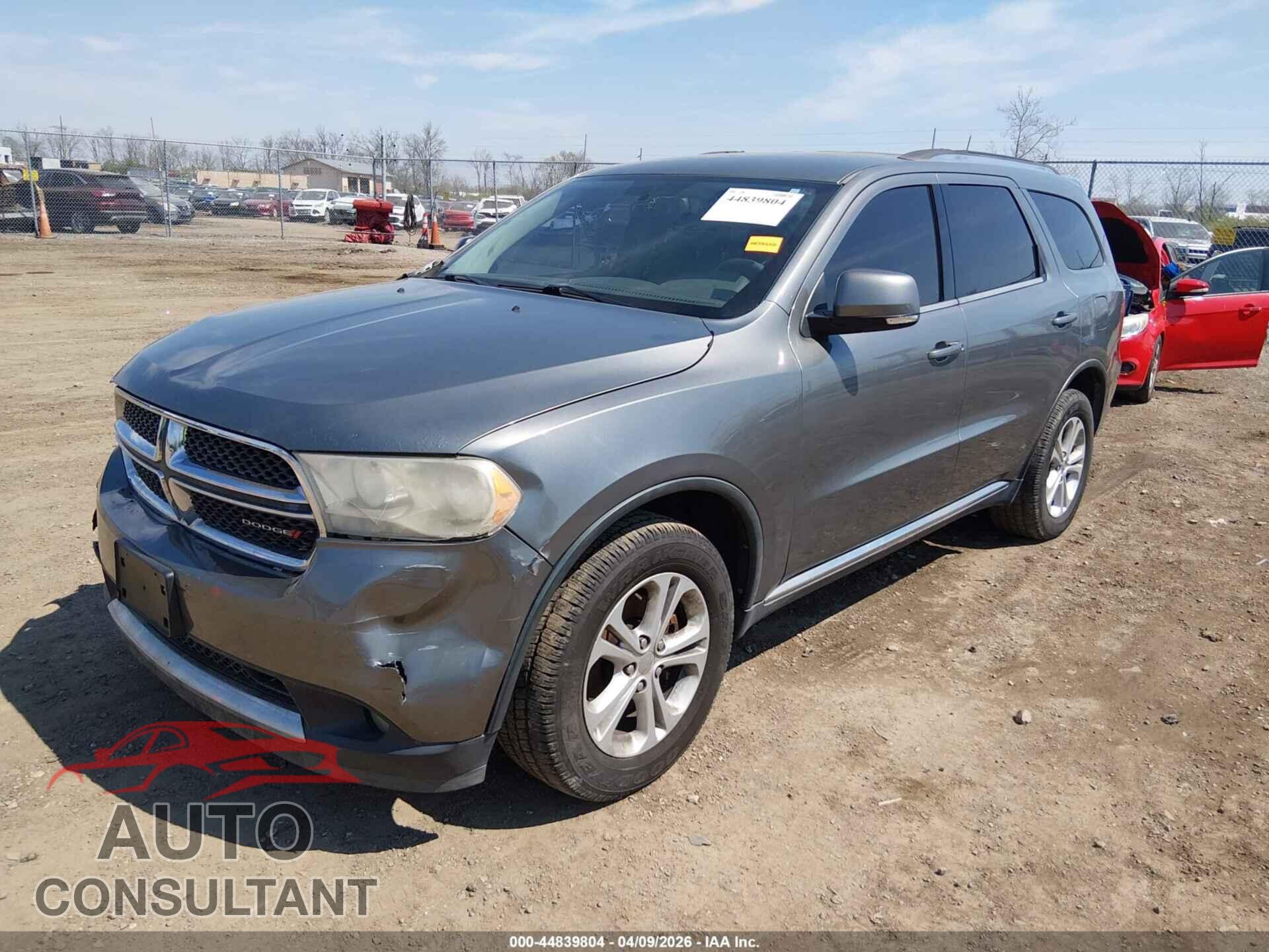 DODGE DURANGO 2012 - 1C4RDJDG1CC317720