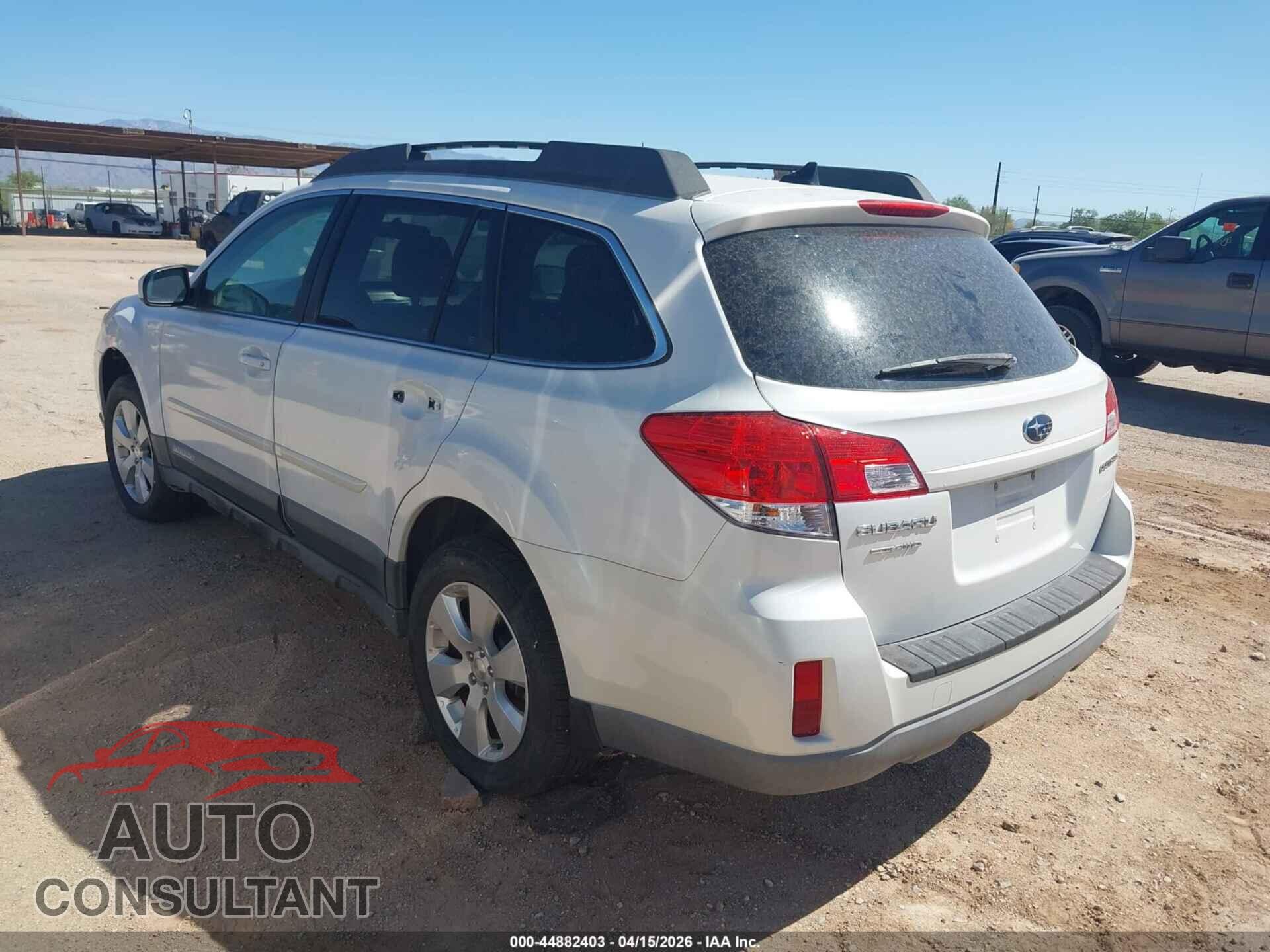 SUBARU OUTBACK 2011 - 4S4BRCJC1B3407329
