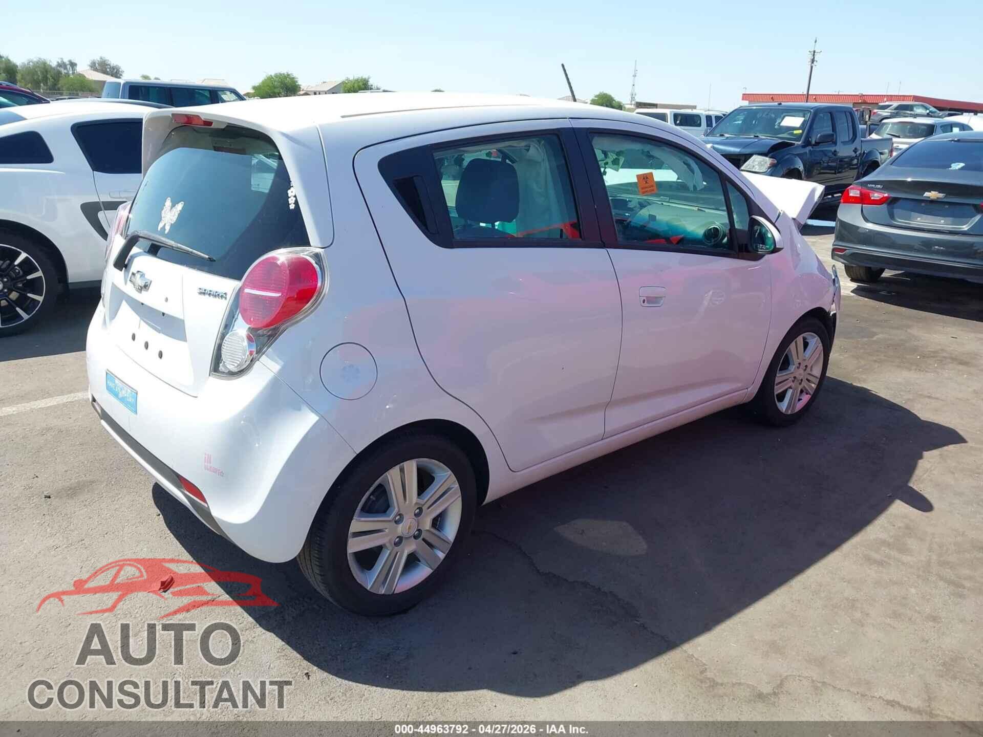 CHEVROLET SPARK 2014 - KL8CD6S9XEC409573