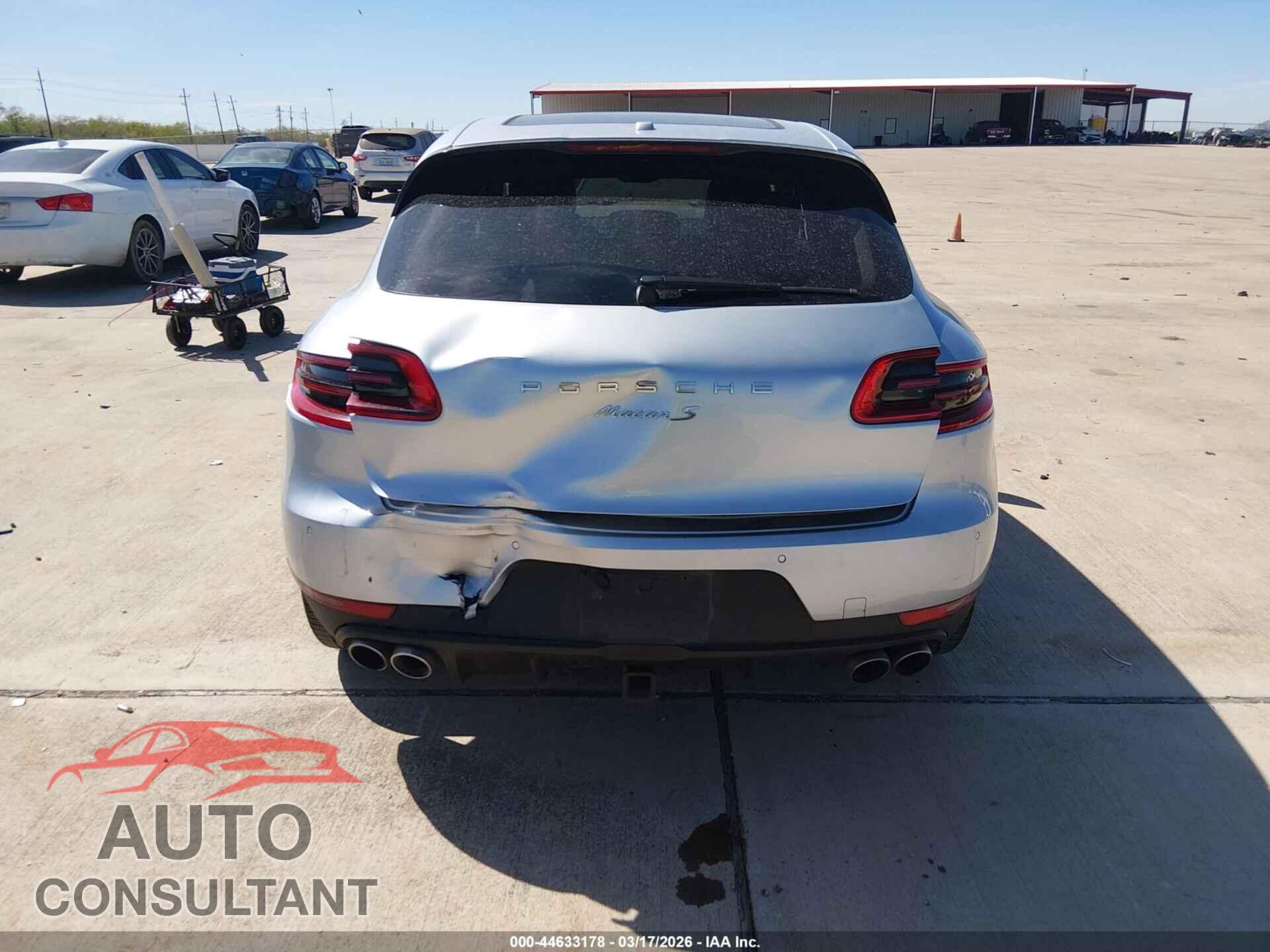 PORSCHE MACAN 2016 - WP1AB2A5XGLB50502