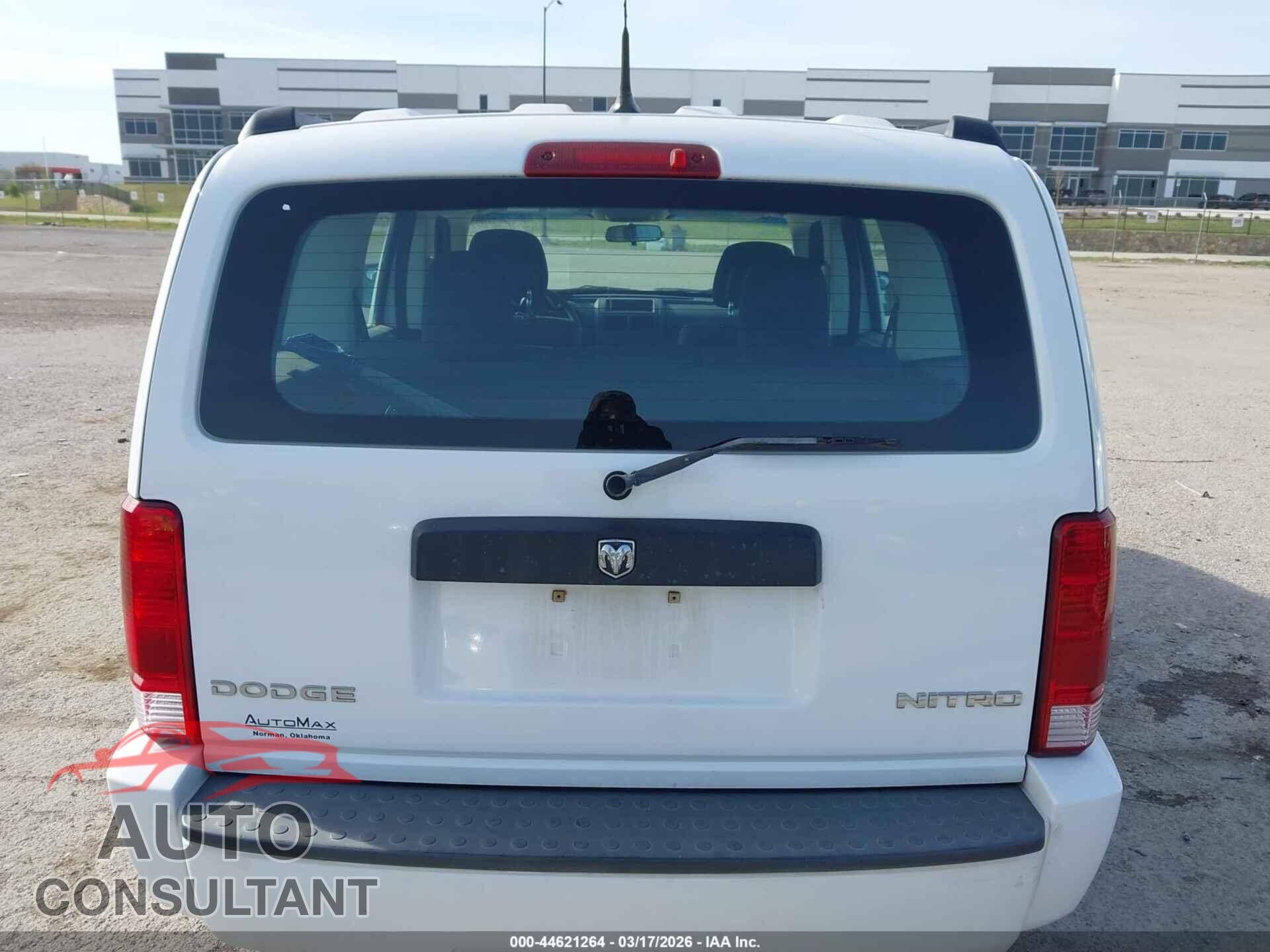 DODGE NITRO 2011 - 1D4PT2GK0BW543392