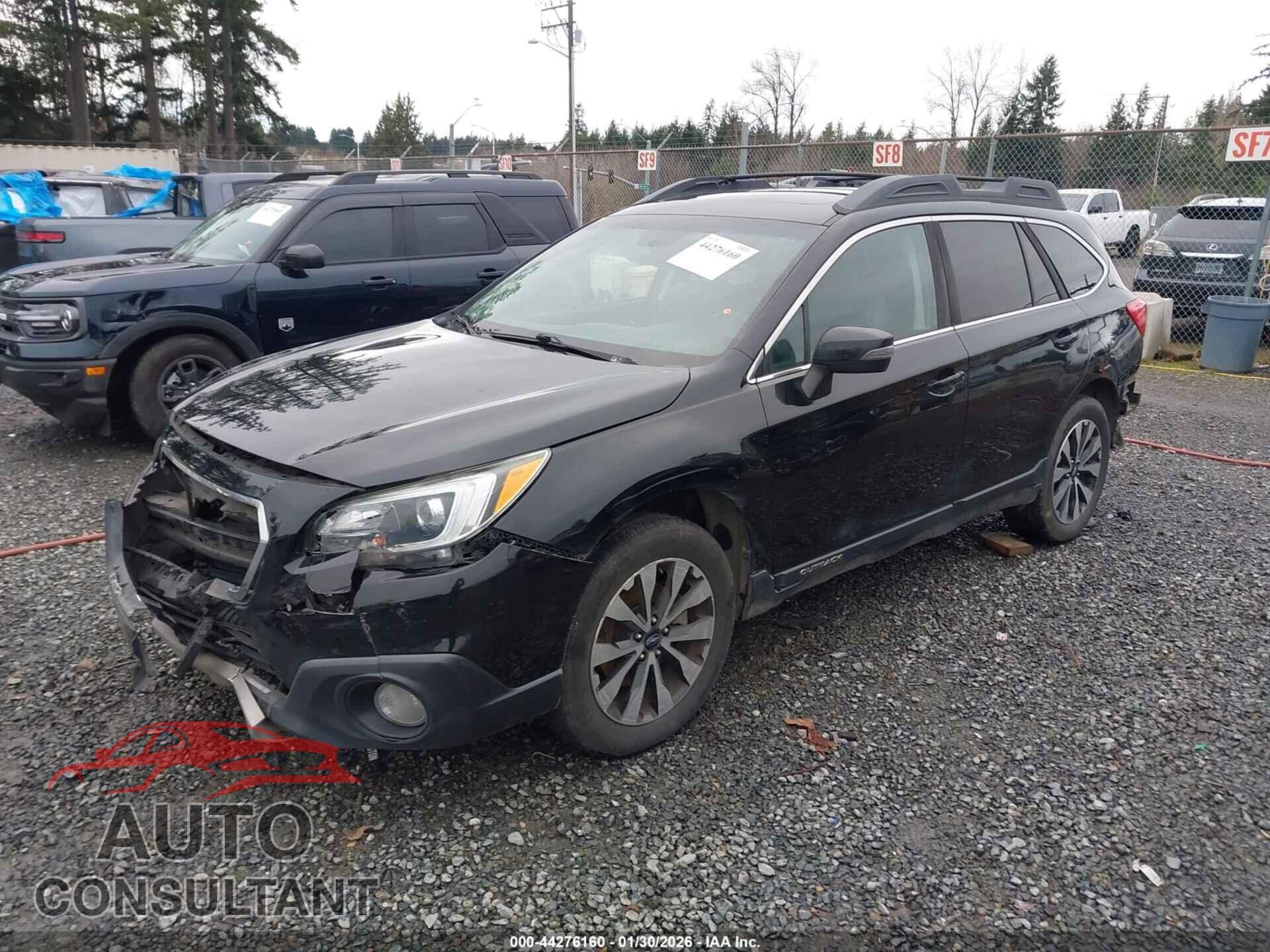 SUBARU OUTBACK 2017 - 4S4BSANC7H3335161