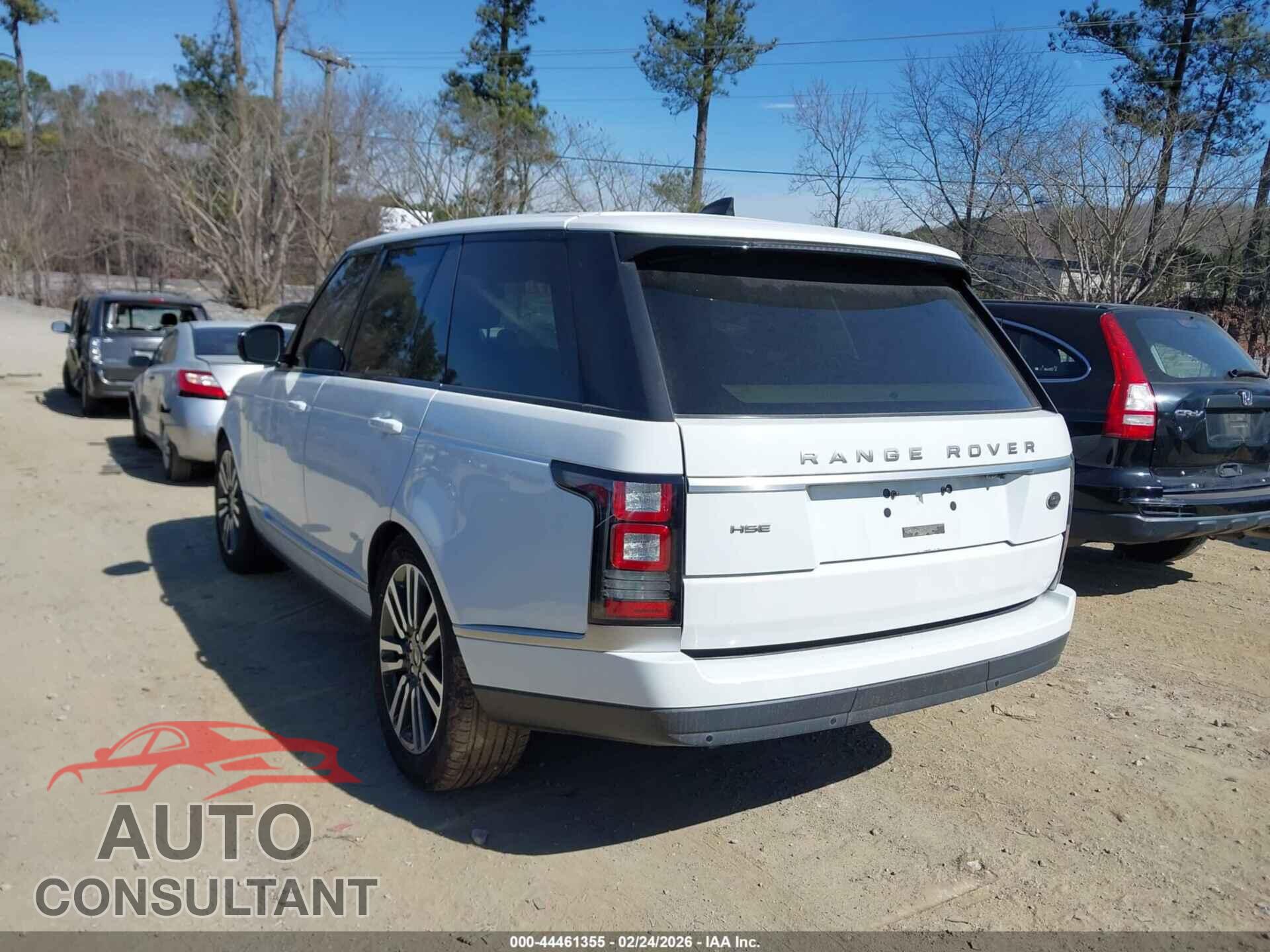 LAND ROVER RANGE ROVER 2017 - SALGS2FV3HA334626