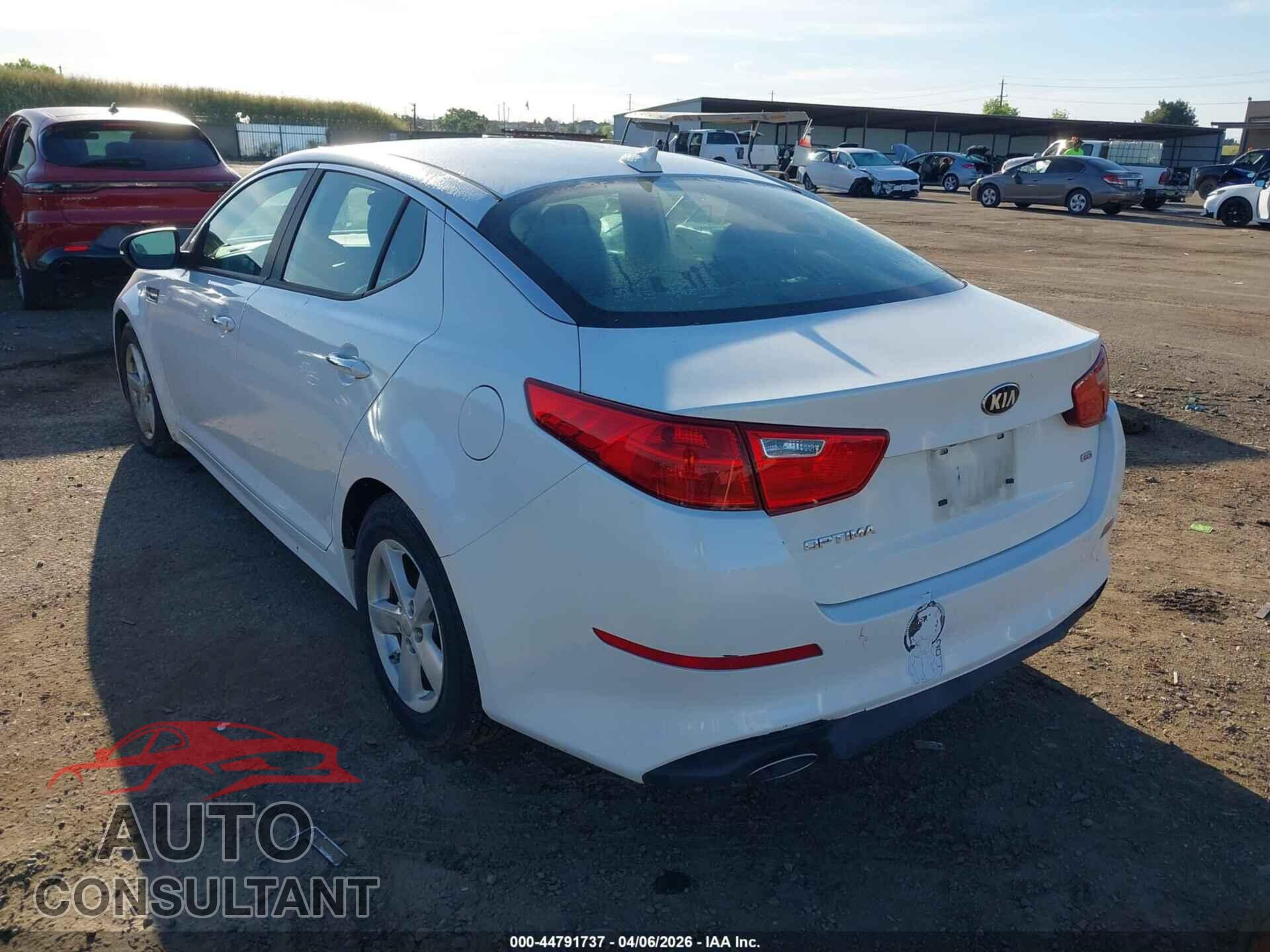 KIA OPTIMA 2015 - KNAGM4A71F5664466