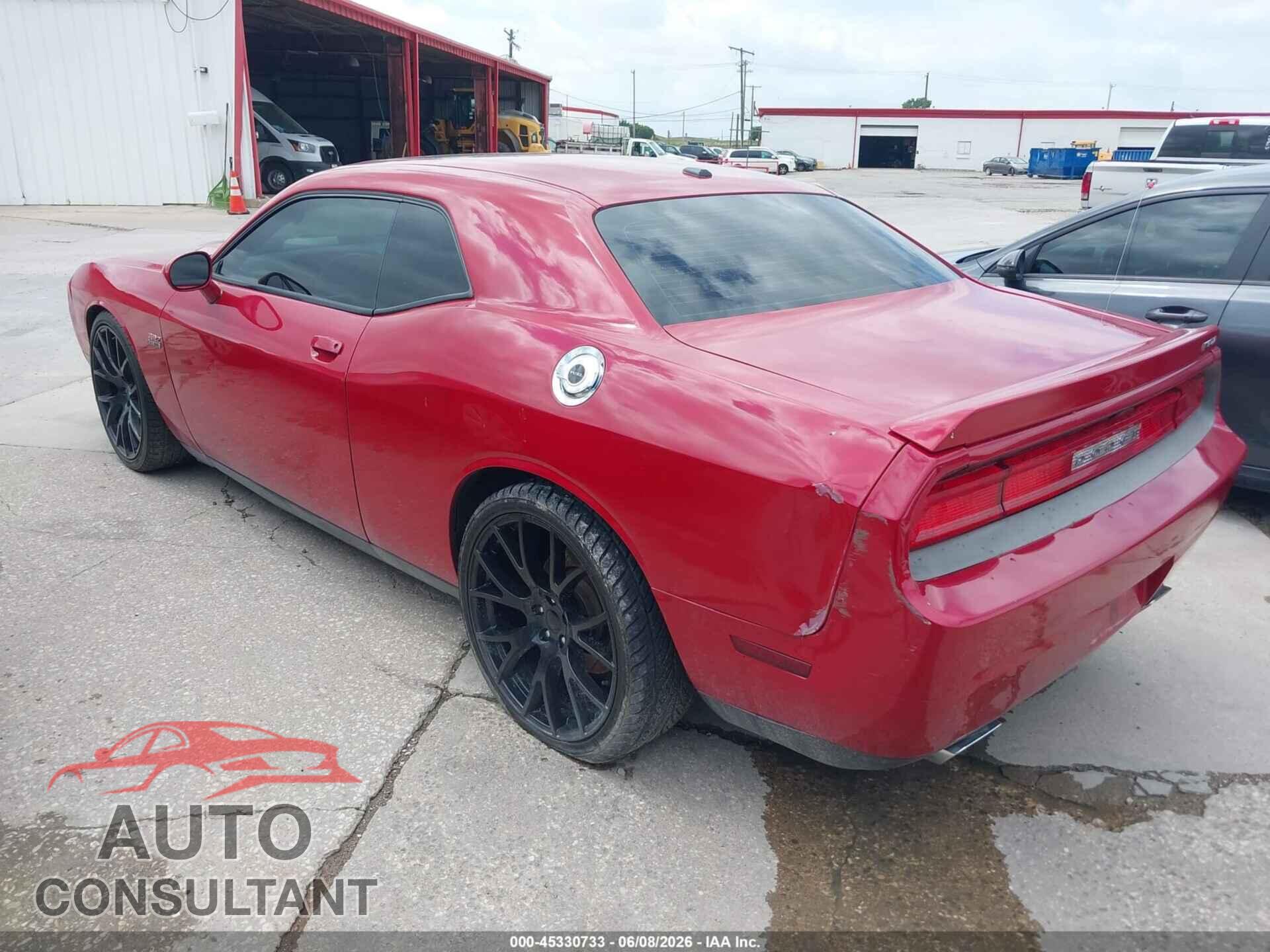 DODGE CHALLENGER 2012 - 2C3CDYCJ7CH206795