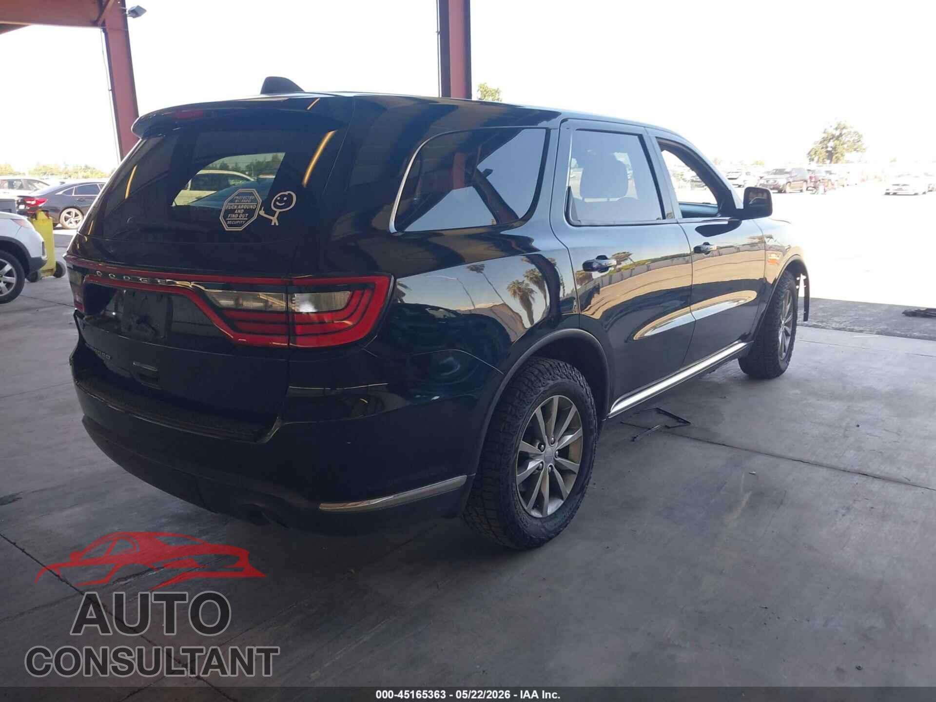 DODGE DURANGO 2017 - 1C4RDHAG2HC859865