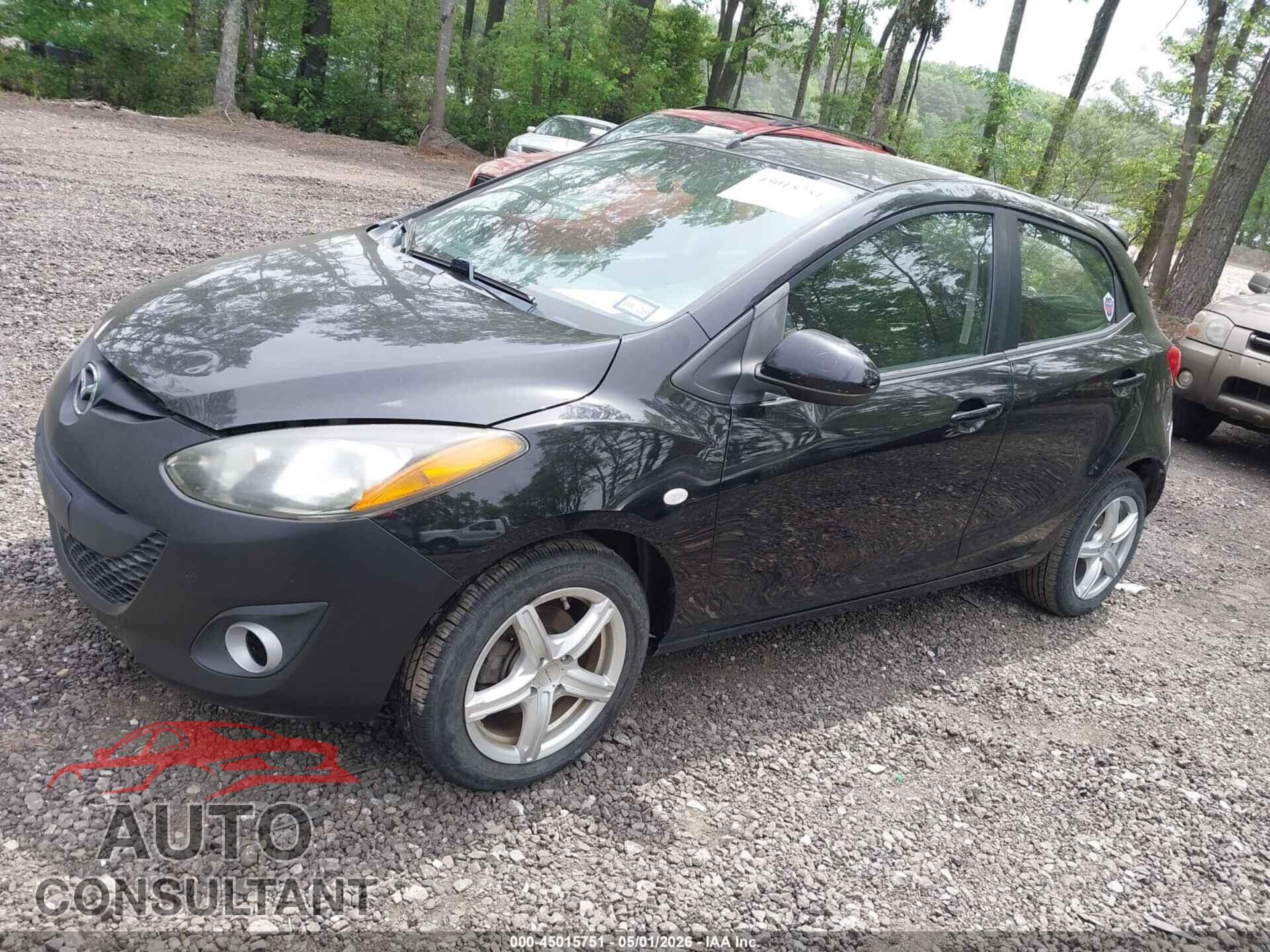 MAZDA MAZDA2 2012 - JM1DE1LY2C0140792