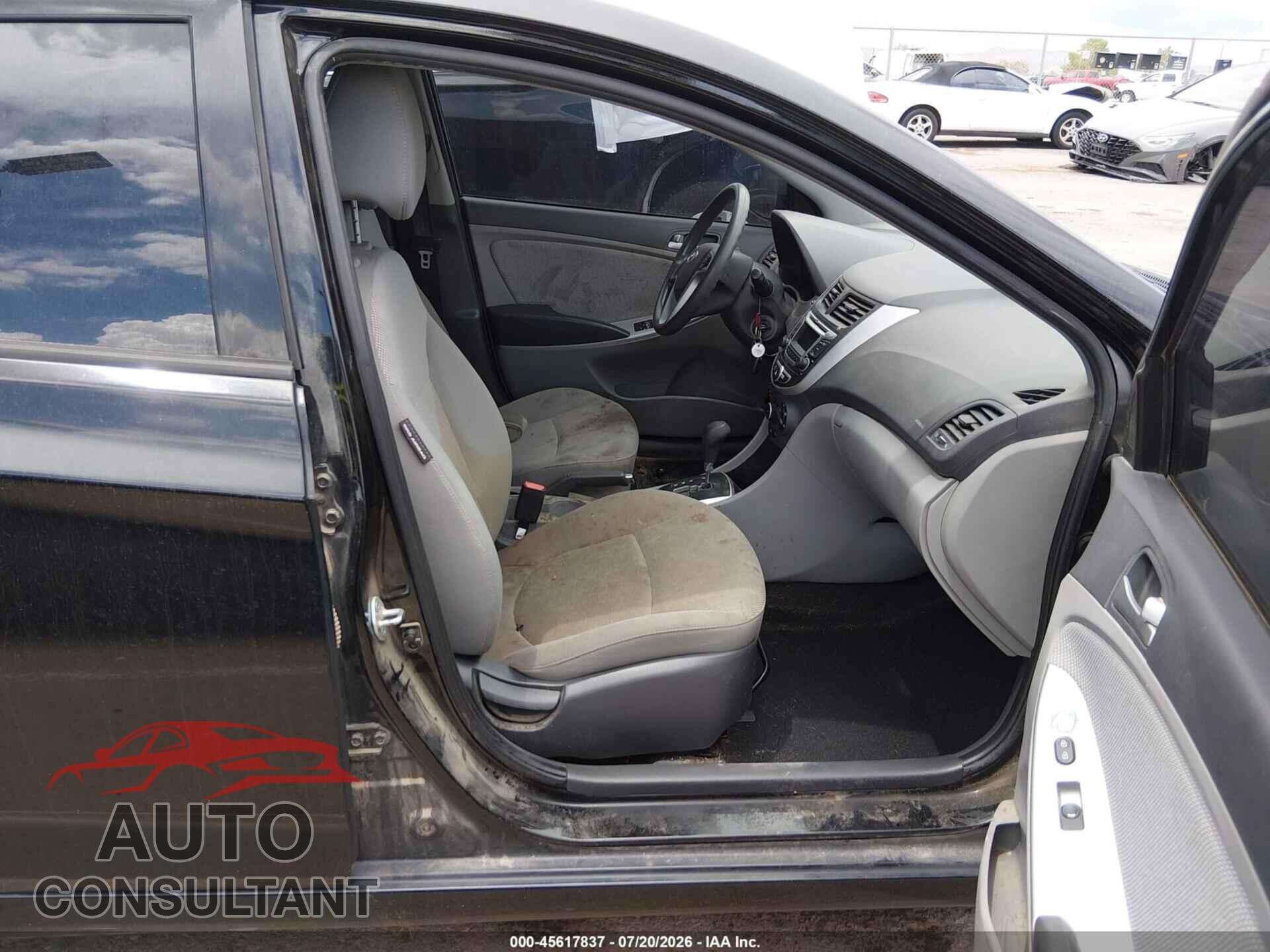 HYUNDAI ACCENT 2014 - KMHCT5AE2EU152806