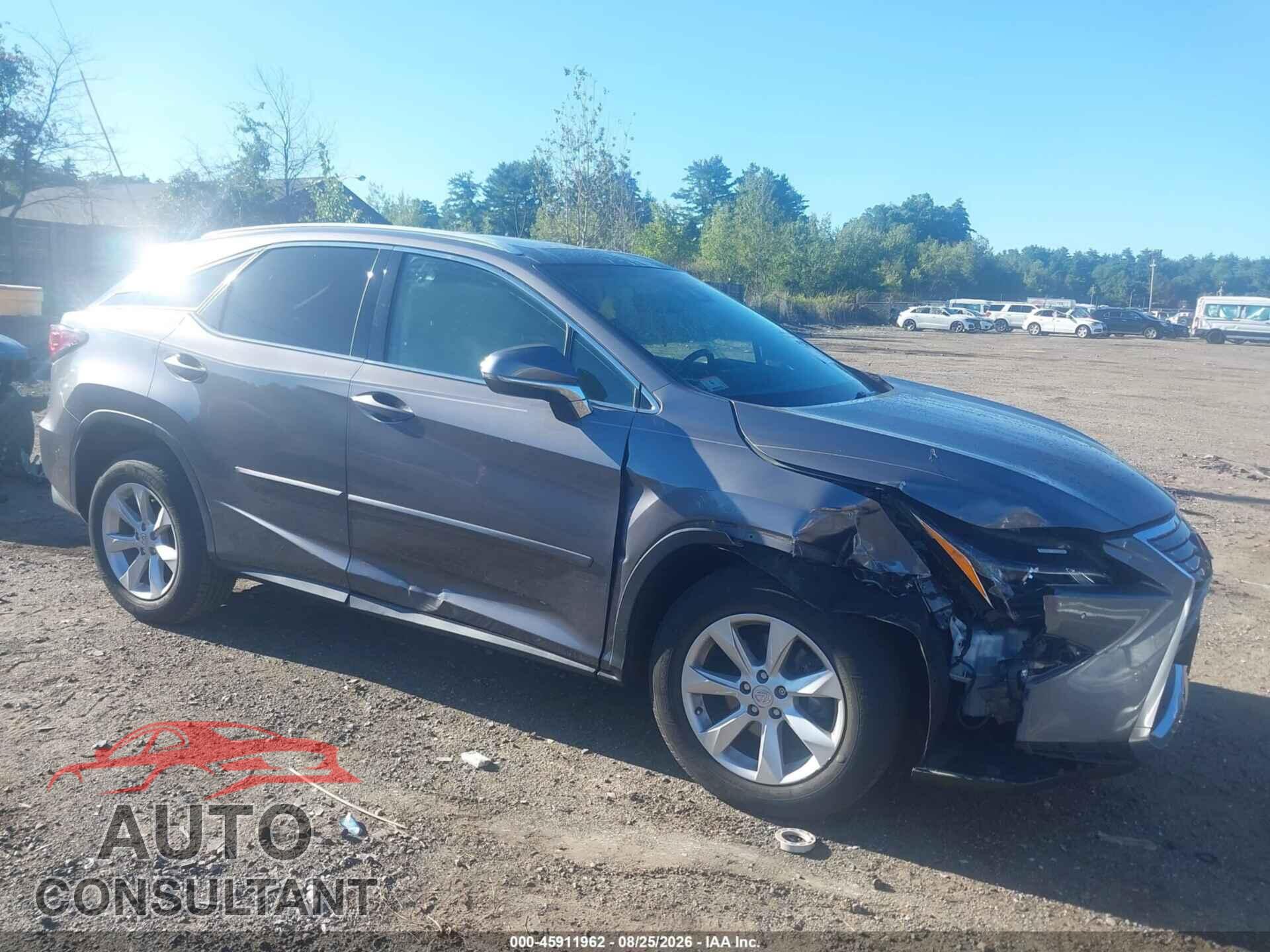 LEXUS RX 350 2017 - 2T2BZMCA6HC123745