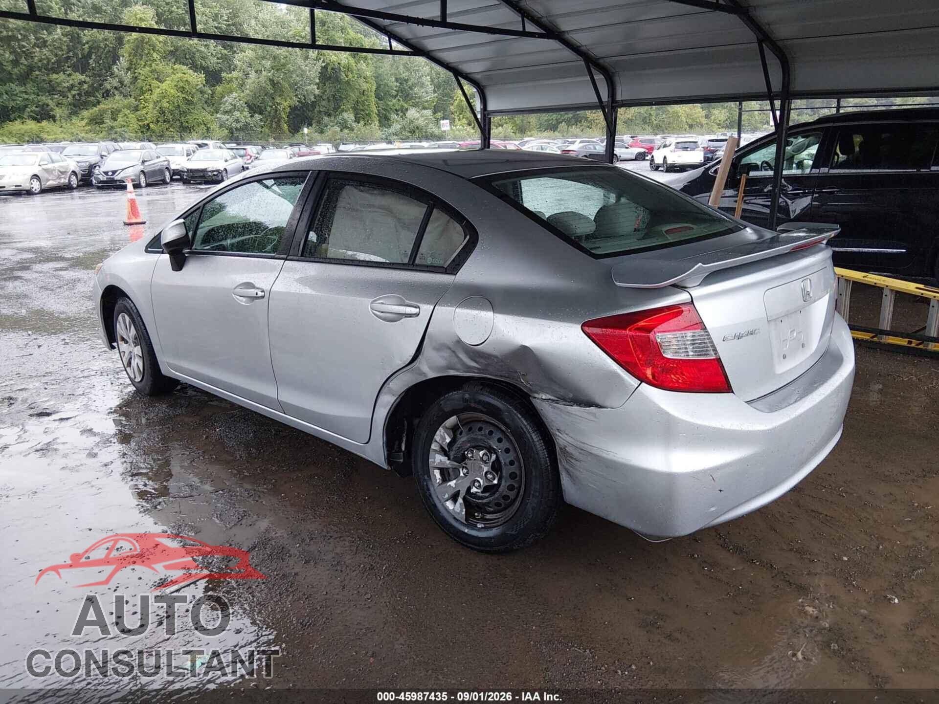 HONDA CIVIC 2012 - 2HGFB2E56CH565763