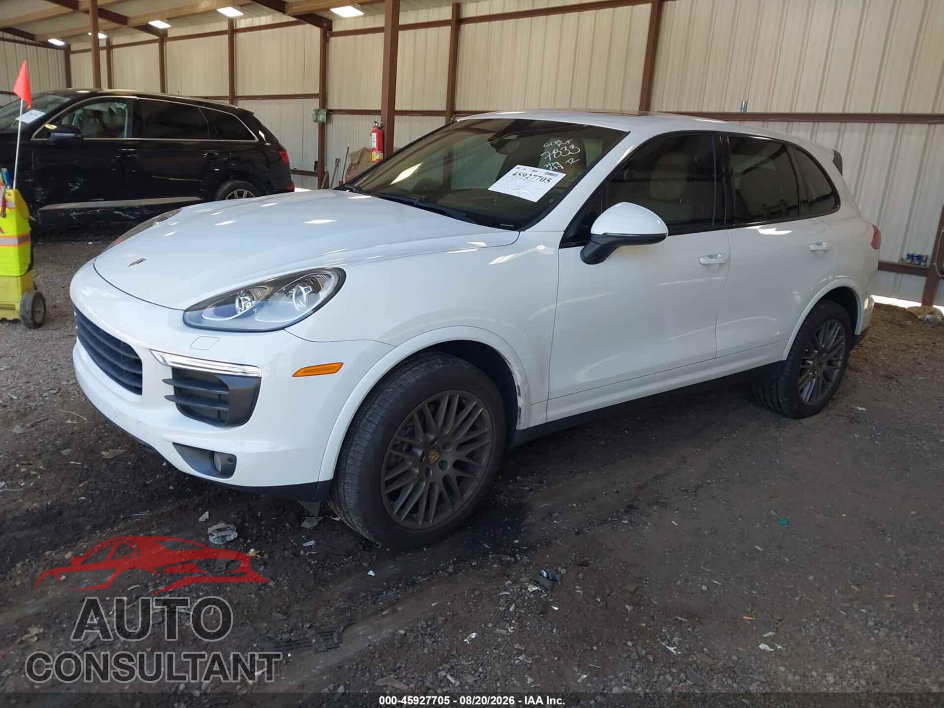 PORSCHE CAYENNE 2017 - WP1AA2A22HKA87833