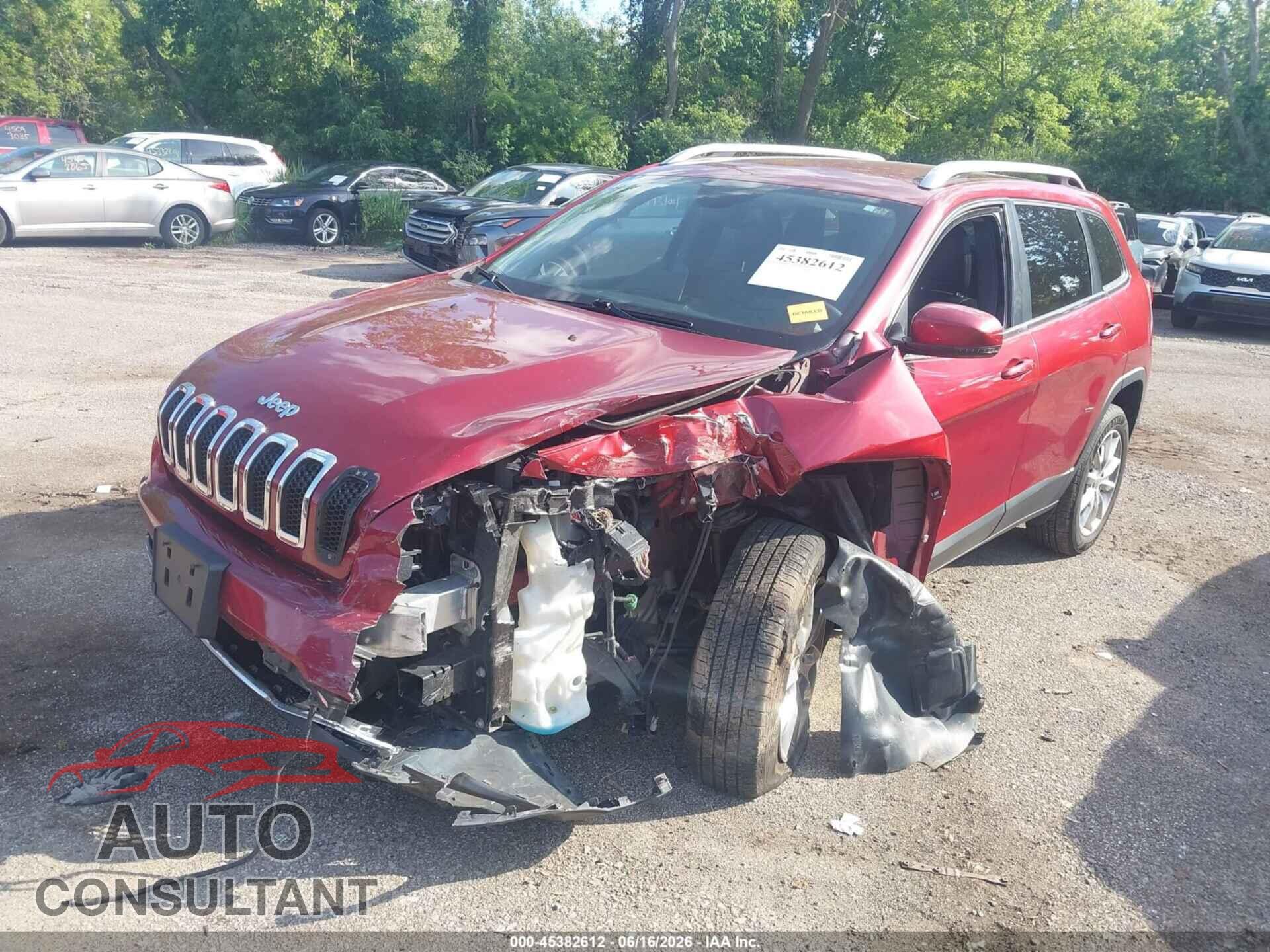 JEEP CHEROKEE 2017 - 1C4PJMDB1HW511384