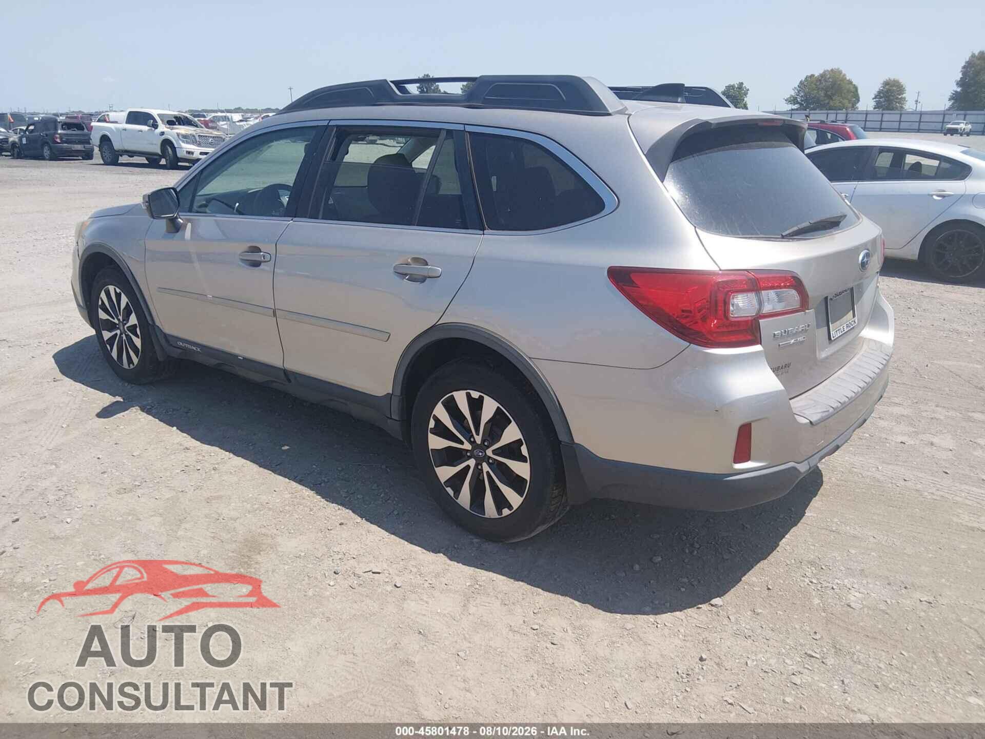 SUBARU OUTBACK 2016 - 4S4BSBNC8G3283527