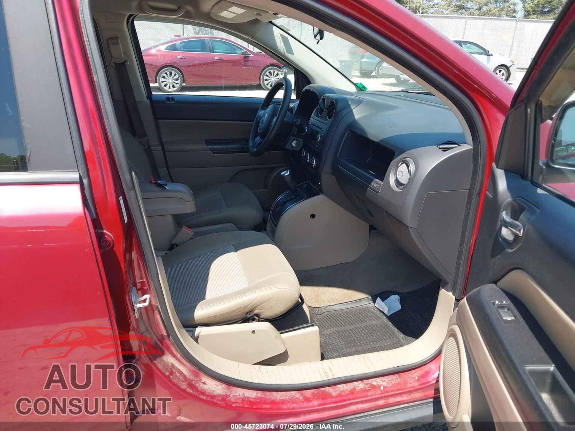 JEEP COMPASS 2012 - 1C4NJDBBXCD524844