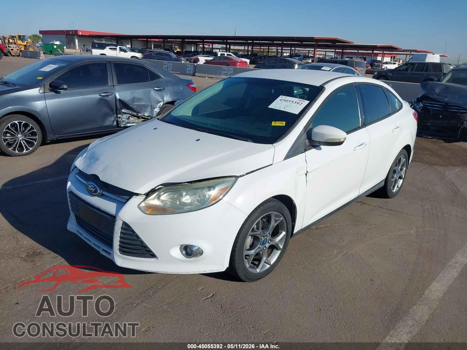 FORD FOCUS 2013 - 1FADP3F23DL292020
