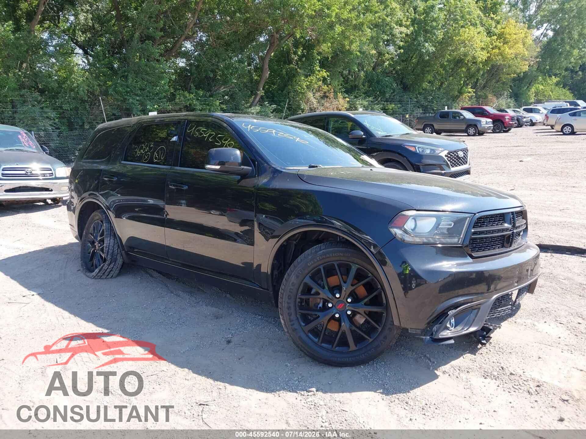 DODGE DURANGO 2016 - 1C4SDJCT0GC362525