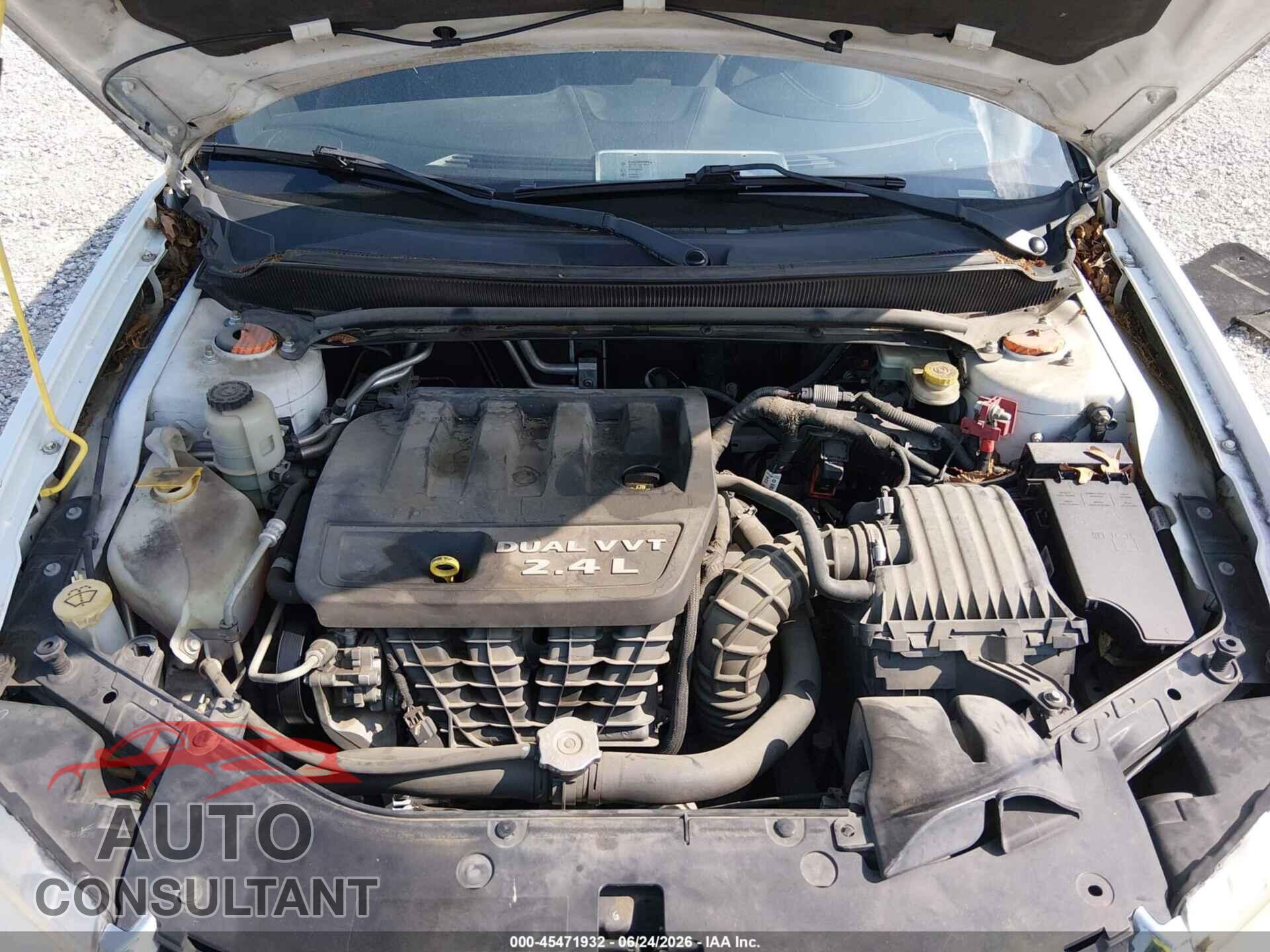 DODGE AVENGER 2012 - 1C3CDZCB2CN290238