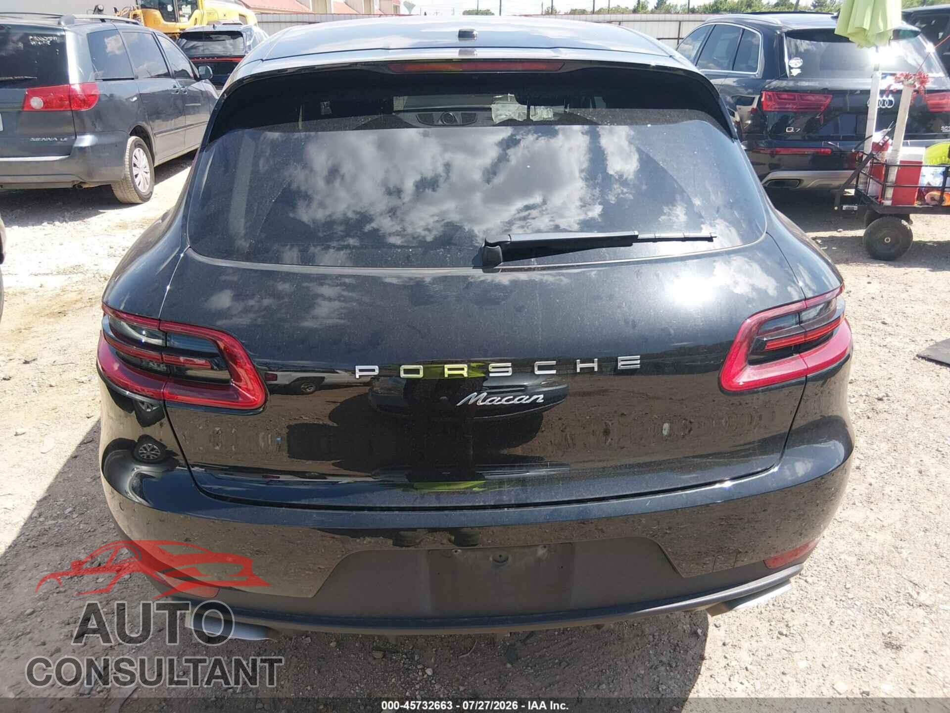 PORSCHE MACAN 2018 - WP1AA2A59JLB09191