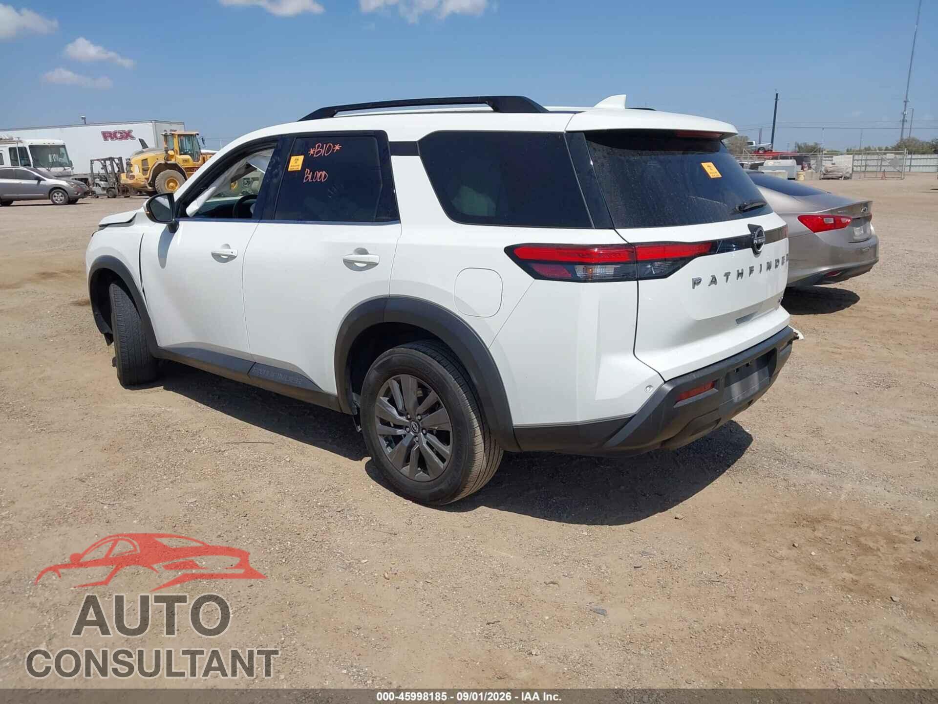 NISSAN PATHFINDER 2023 - 5N1DR3BA0PC240832