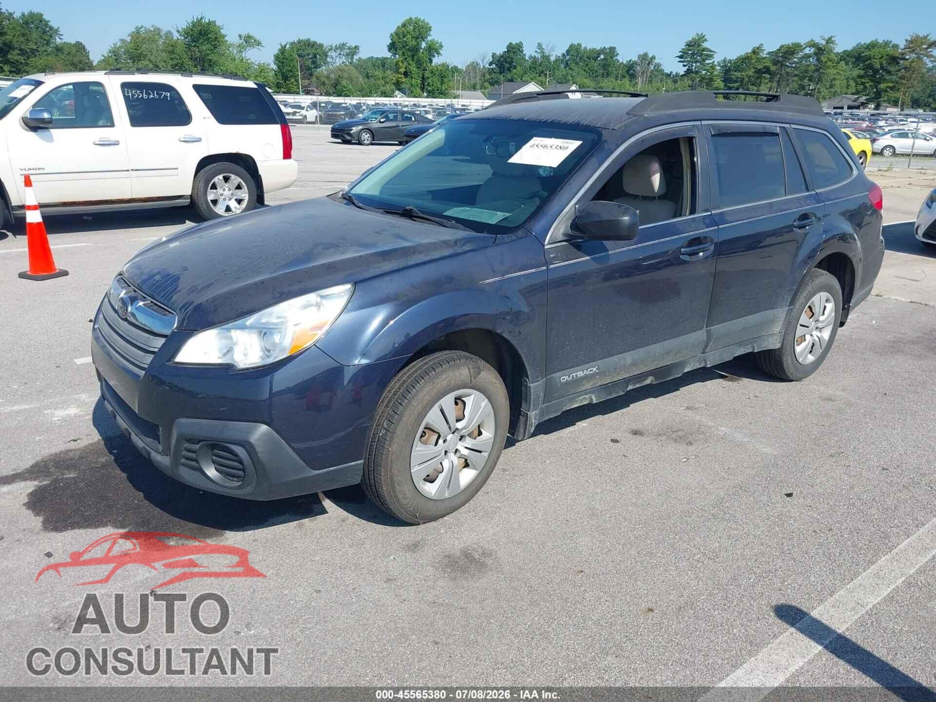 SUBARU OUTBACK 2013 - 4S4BRBAC4D3217683
