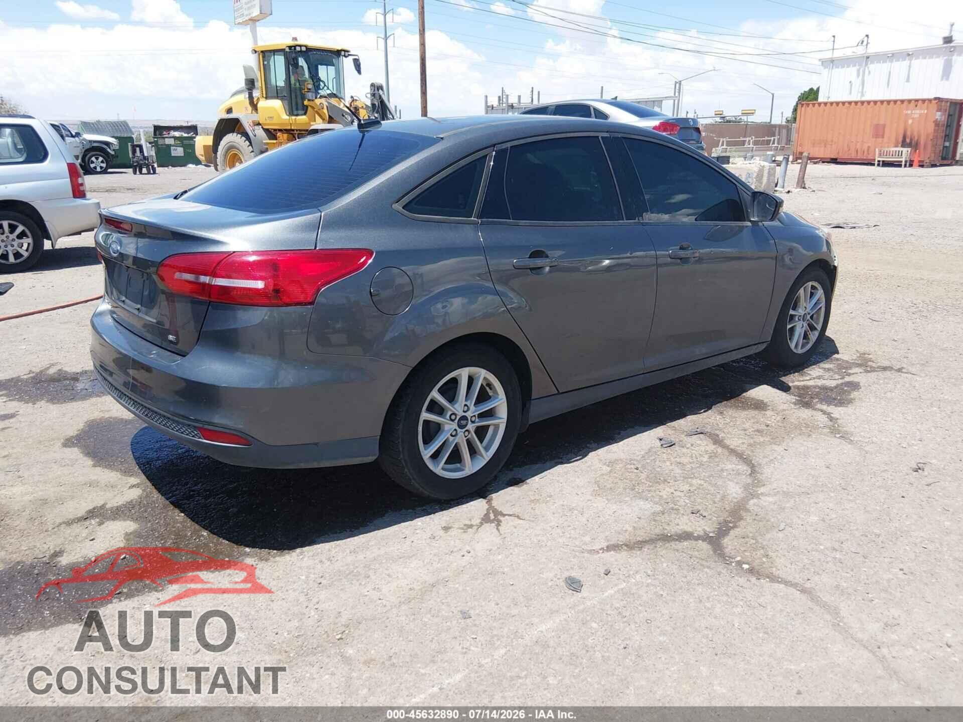 FORD FOCUS 2017 - 1FADP3F2XHL304654