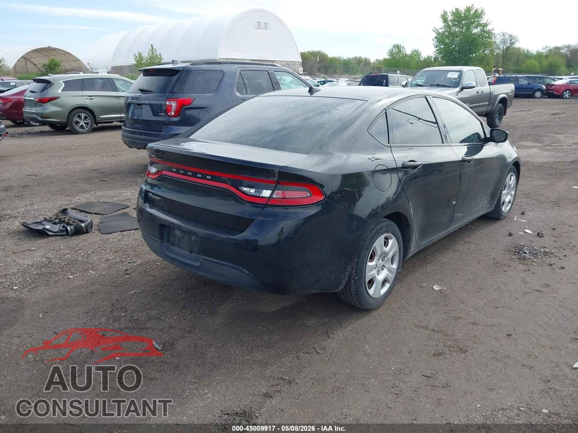 DODGE DART 2015 - 1C3CDFAA2FD404600