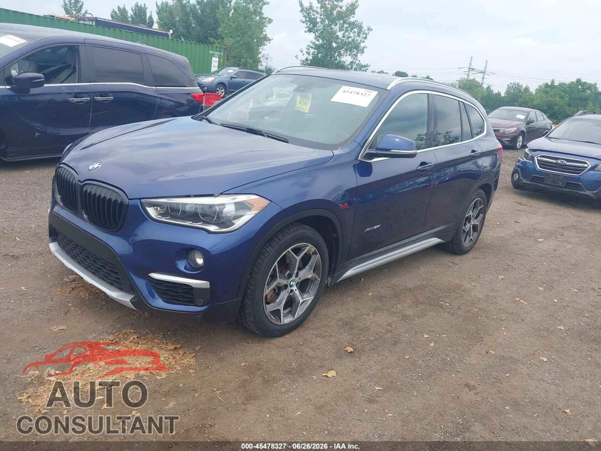 BMW X1 2017 - WBXHT3C36H5F80358