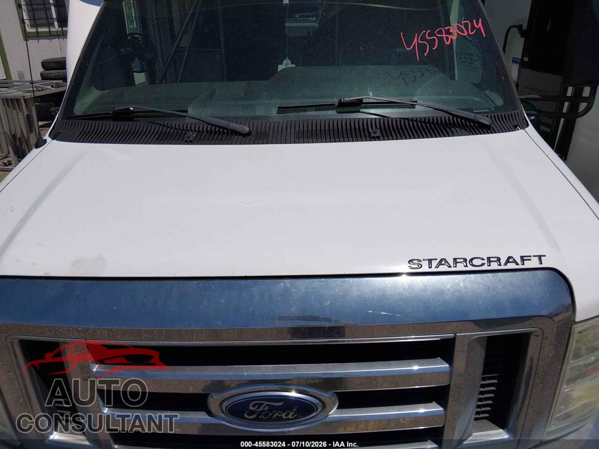 FORD E-350 CUTAWAY 2009 - 1FDEE35L69DA88694