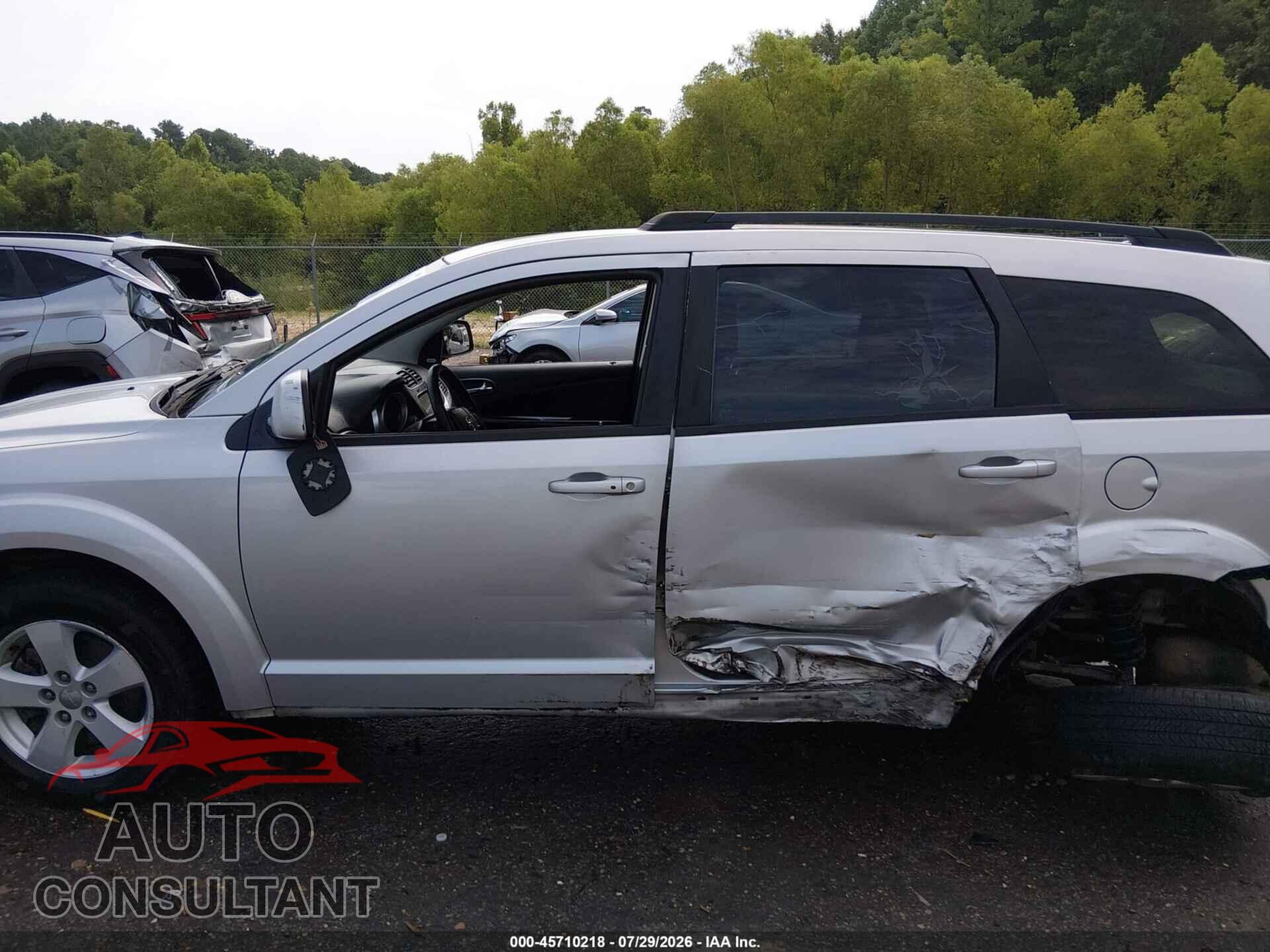 DODGE JOURNEY 2012 - 3C4PDCBG6CT322471