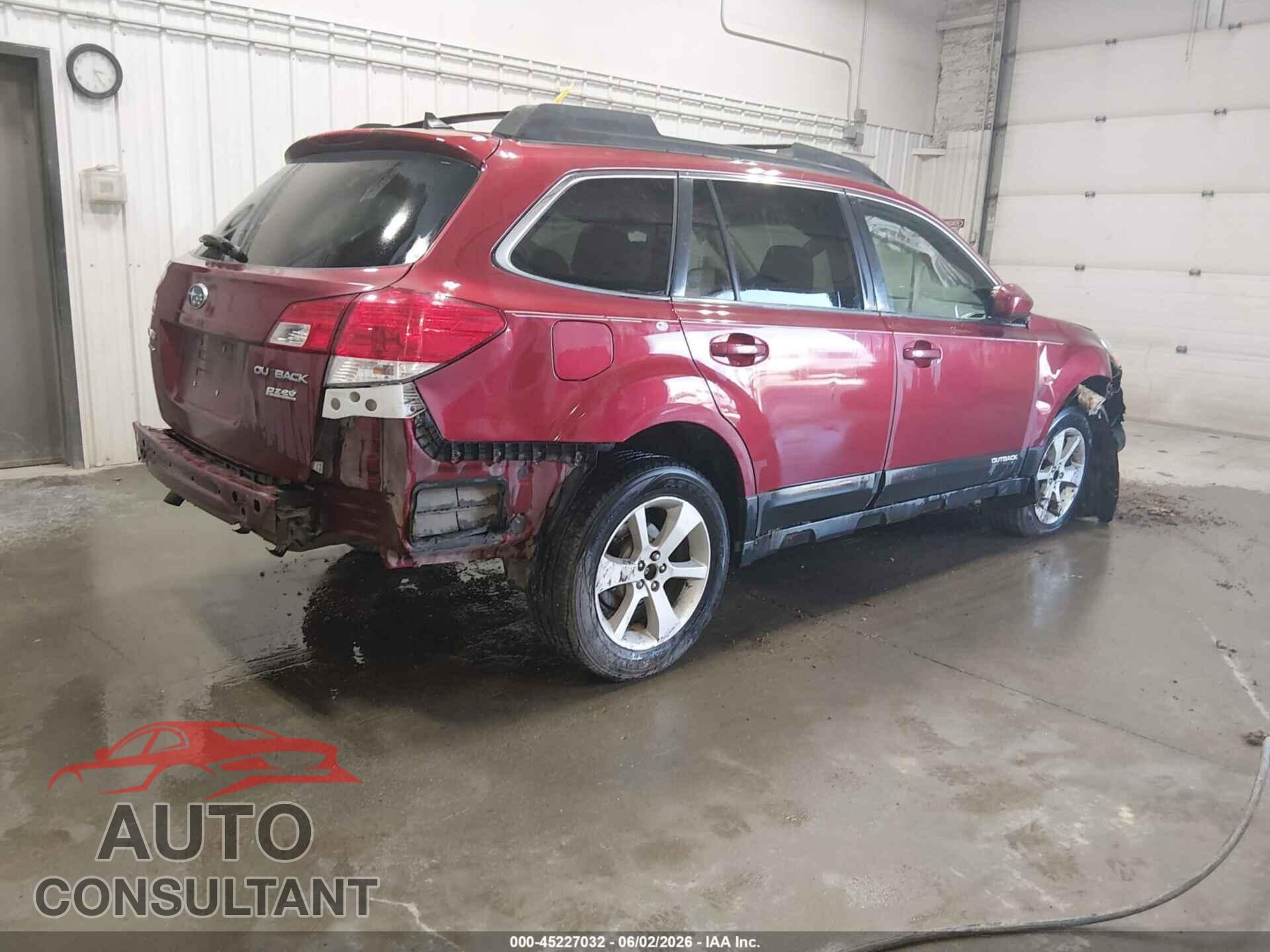 SUBARU OUTBACK 2014 - 4S4BRBCC1E1269508