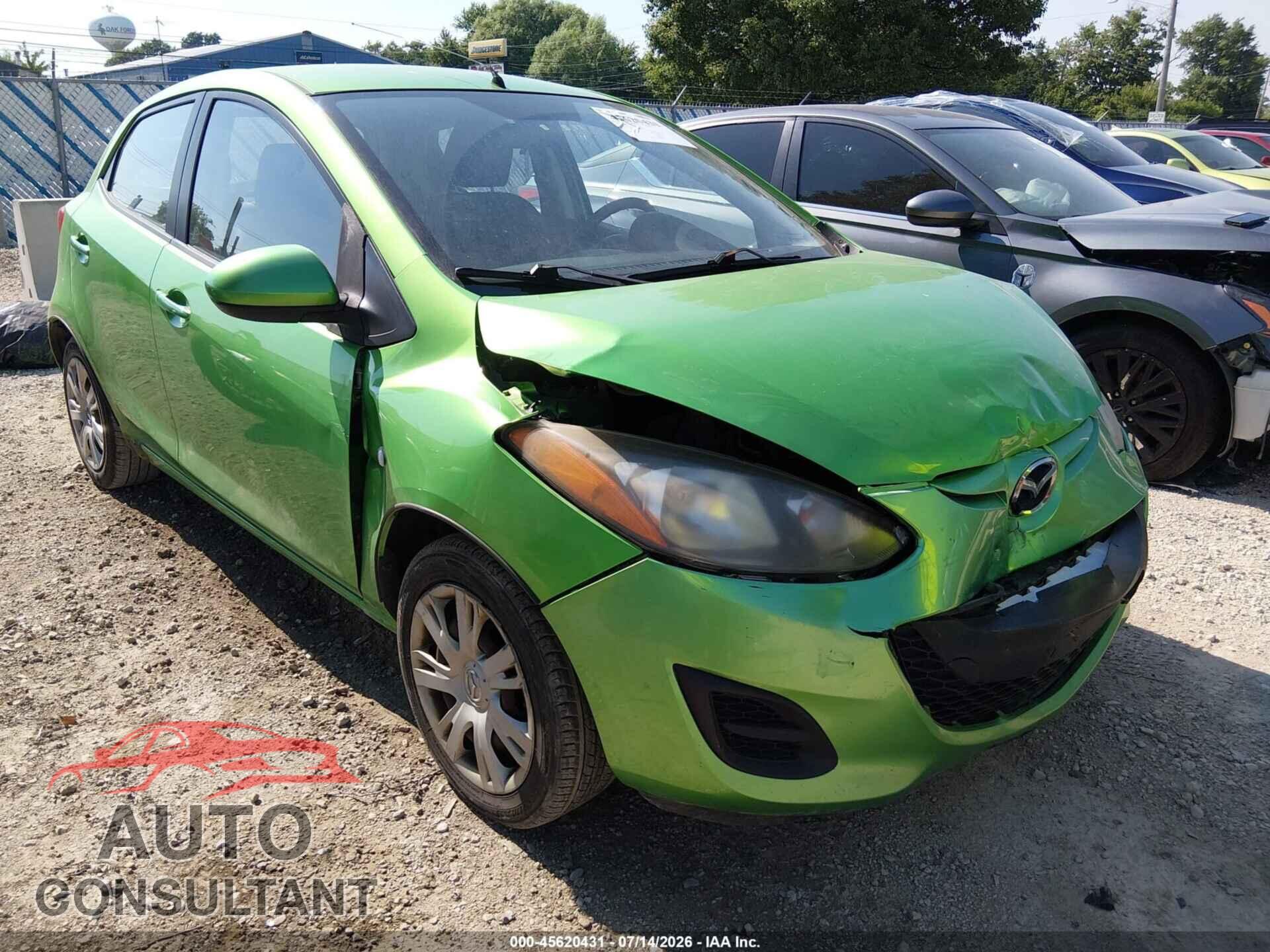 MAZDA MAZDA2 2012 - JM1DE1KY5C0146247