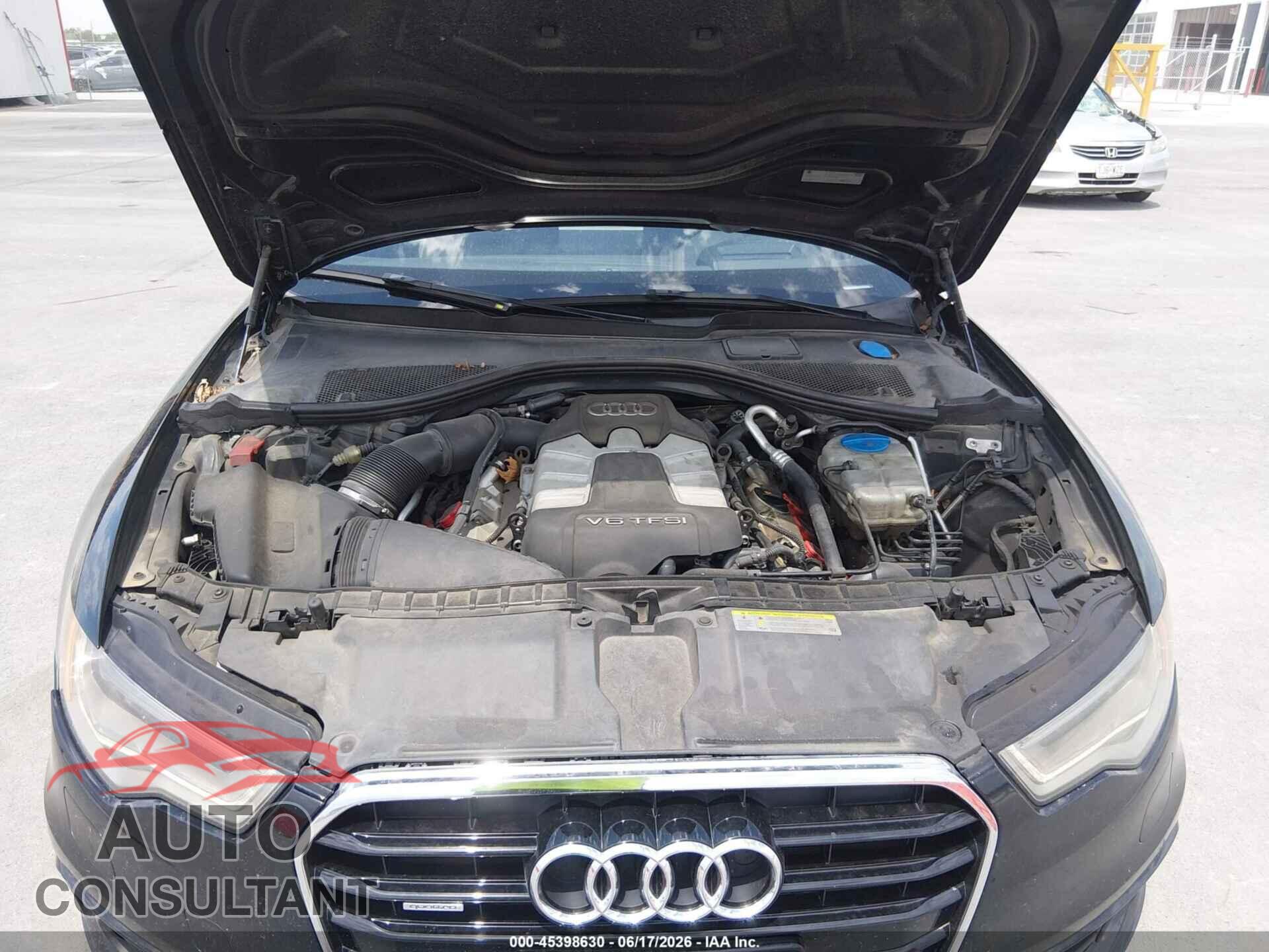 AUDI A6 2012 - WAUJGAFC1CN166393