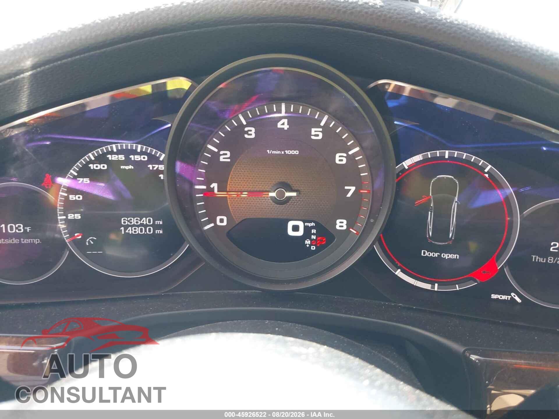 PORSCHE PANAMERA 2017 - WP0AA2A70HL101915