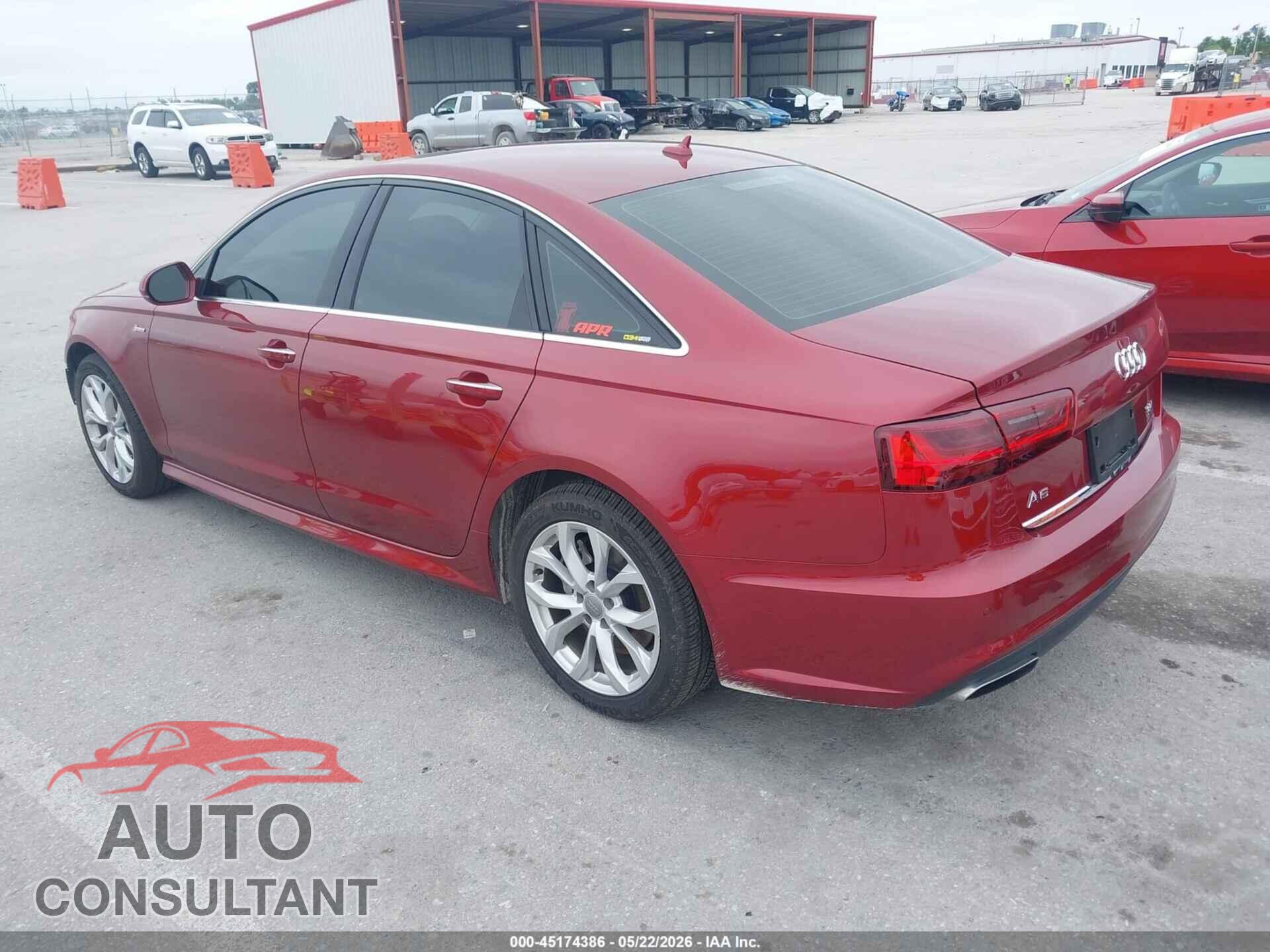 AUDI A6 2017 - WAUF2AFC8HN127280