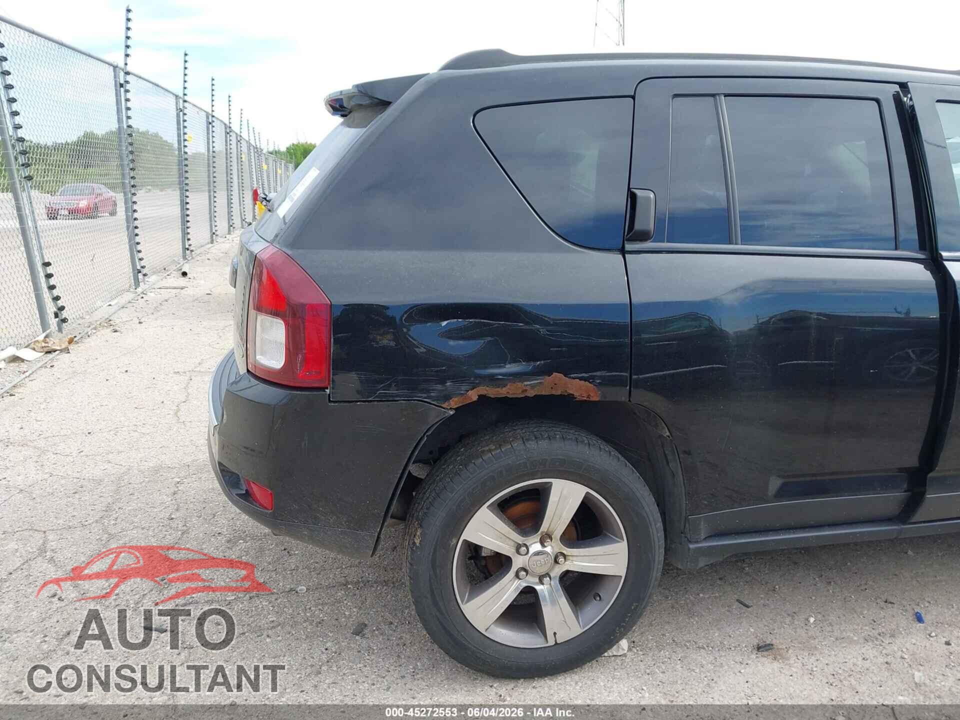 JEEP COMPASS 2017 - 1C4NJDEB9HD113566