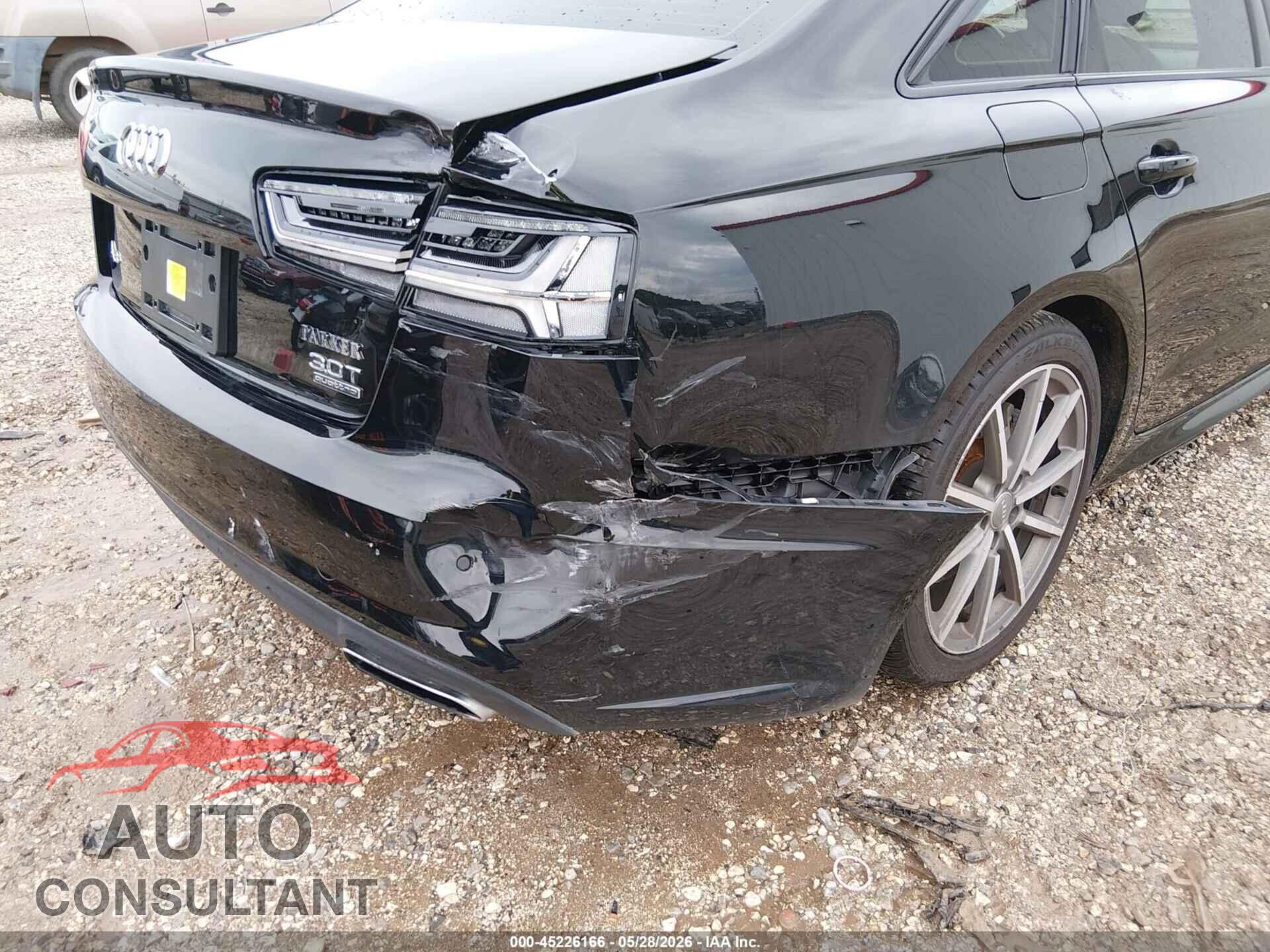 AUDI A6 2018 - WAUG3AFC8JN023931