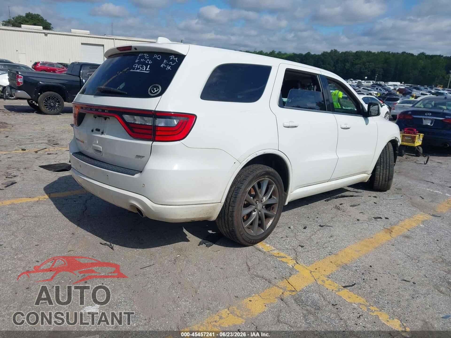 DODGE DURANGO 2017 - 1C4RDHDG4HC869521