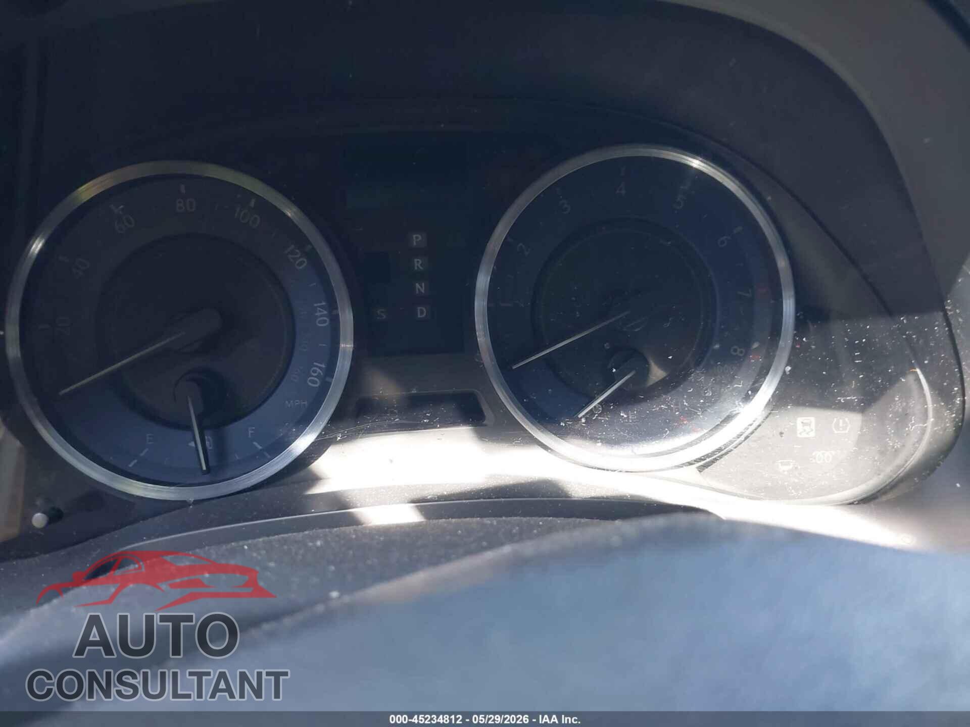 LEXUS IS 250 2011 - JTHCF5C26B5046748