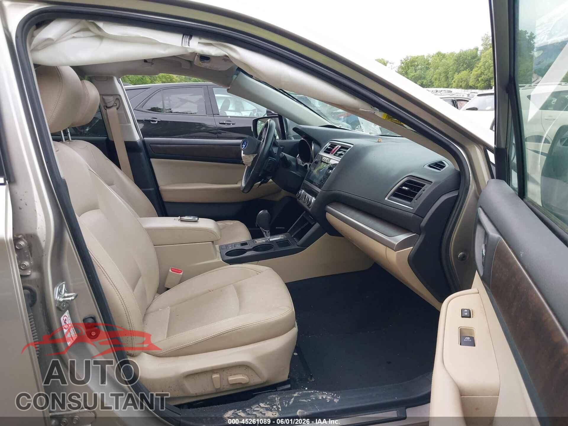SUBARU OUTBACK 2015 - 4S4BSBNC1F3351309