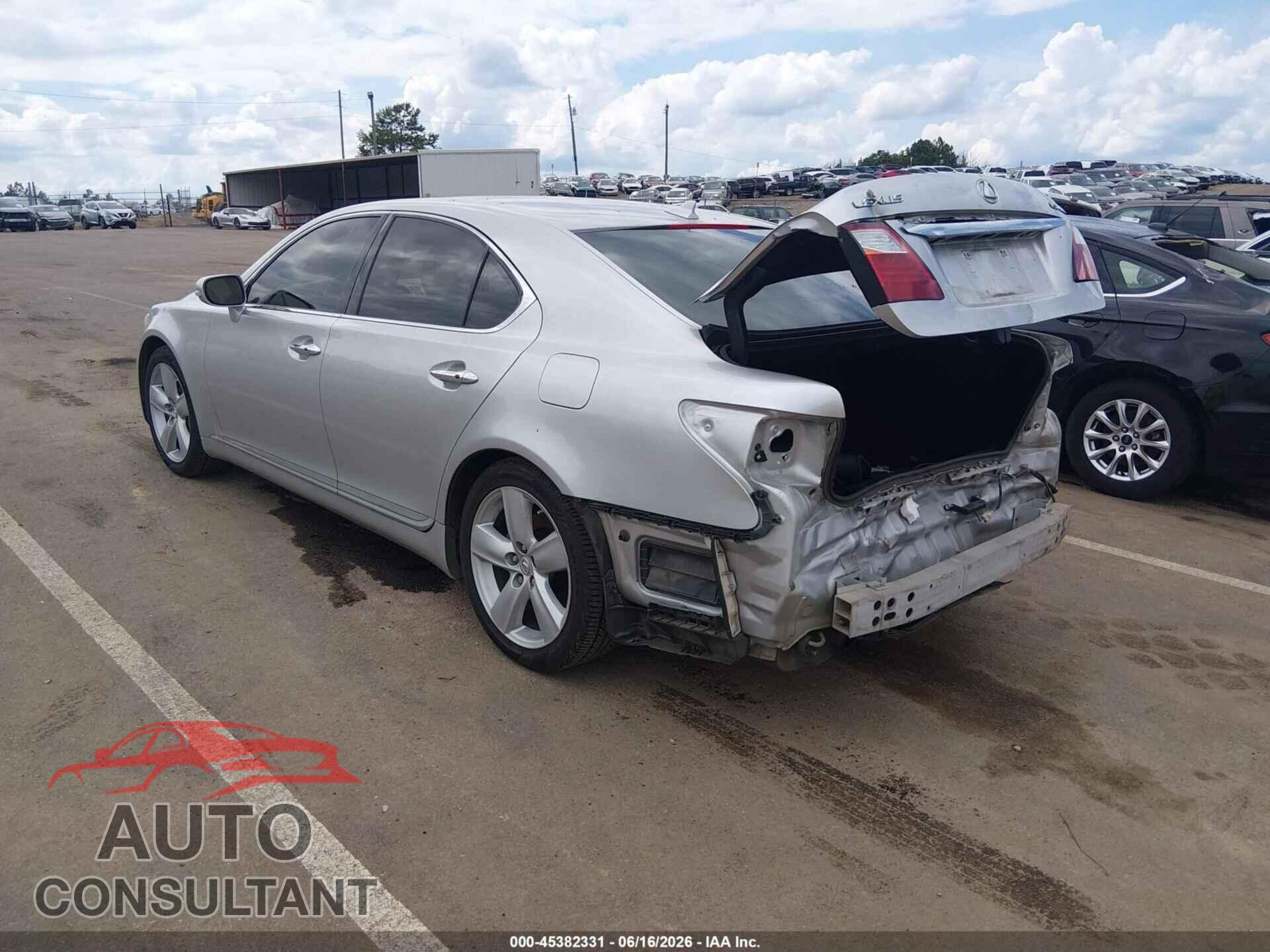 LEXUS LS 460 2010 - JTHBL5EF4A5093232