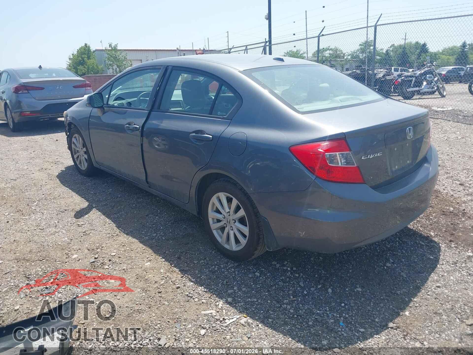 HONDA CIVIC 2012 - 19XFB2F8XCE033466