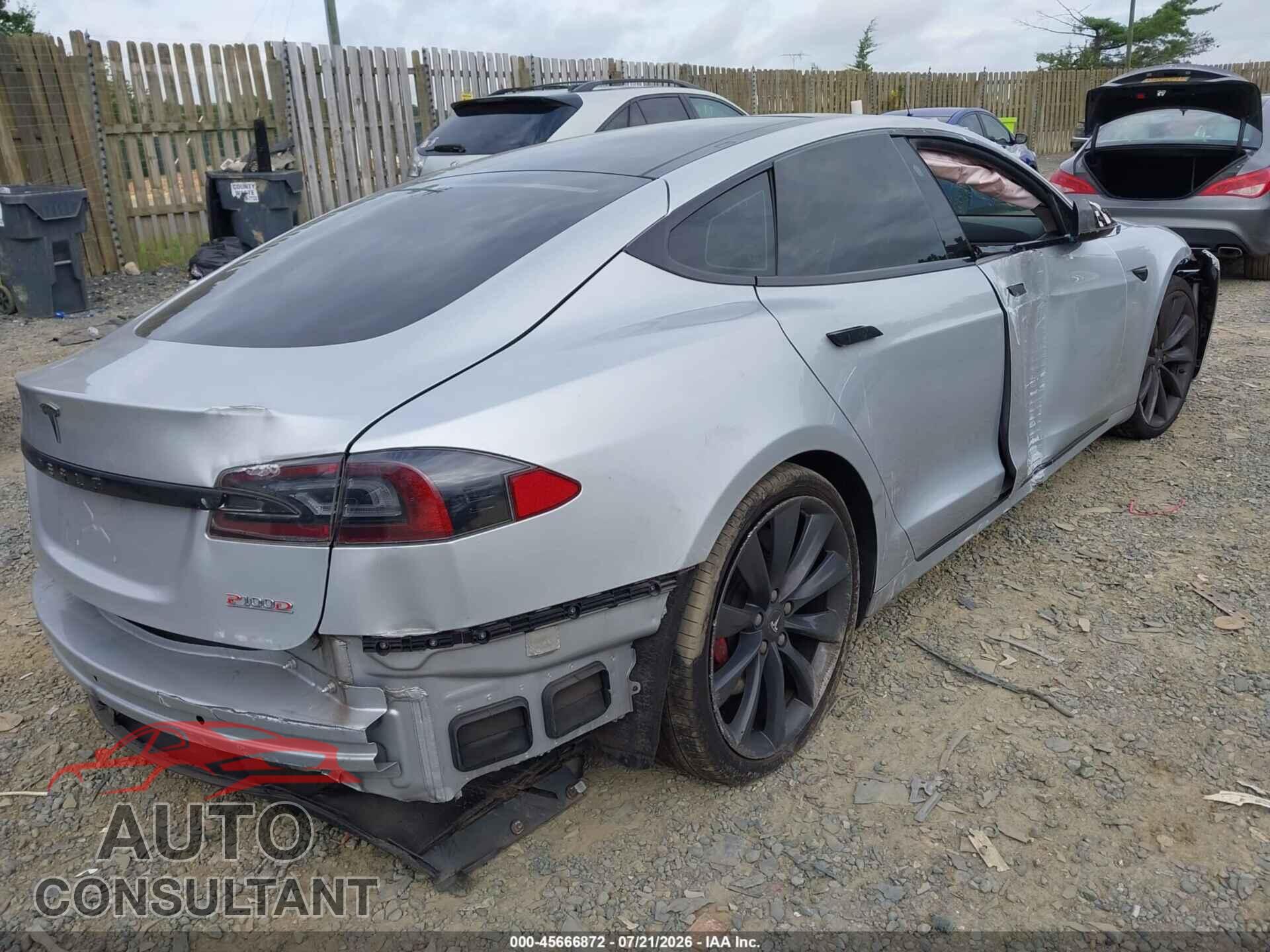TESLA MODEL S 2017 - 5YJSA1E45HF192889
