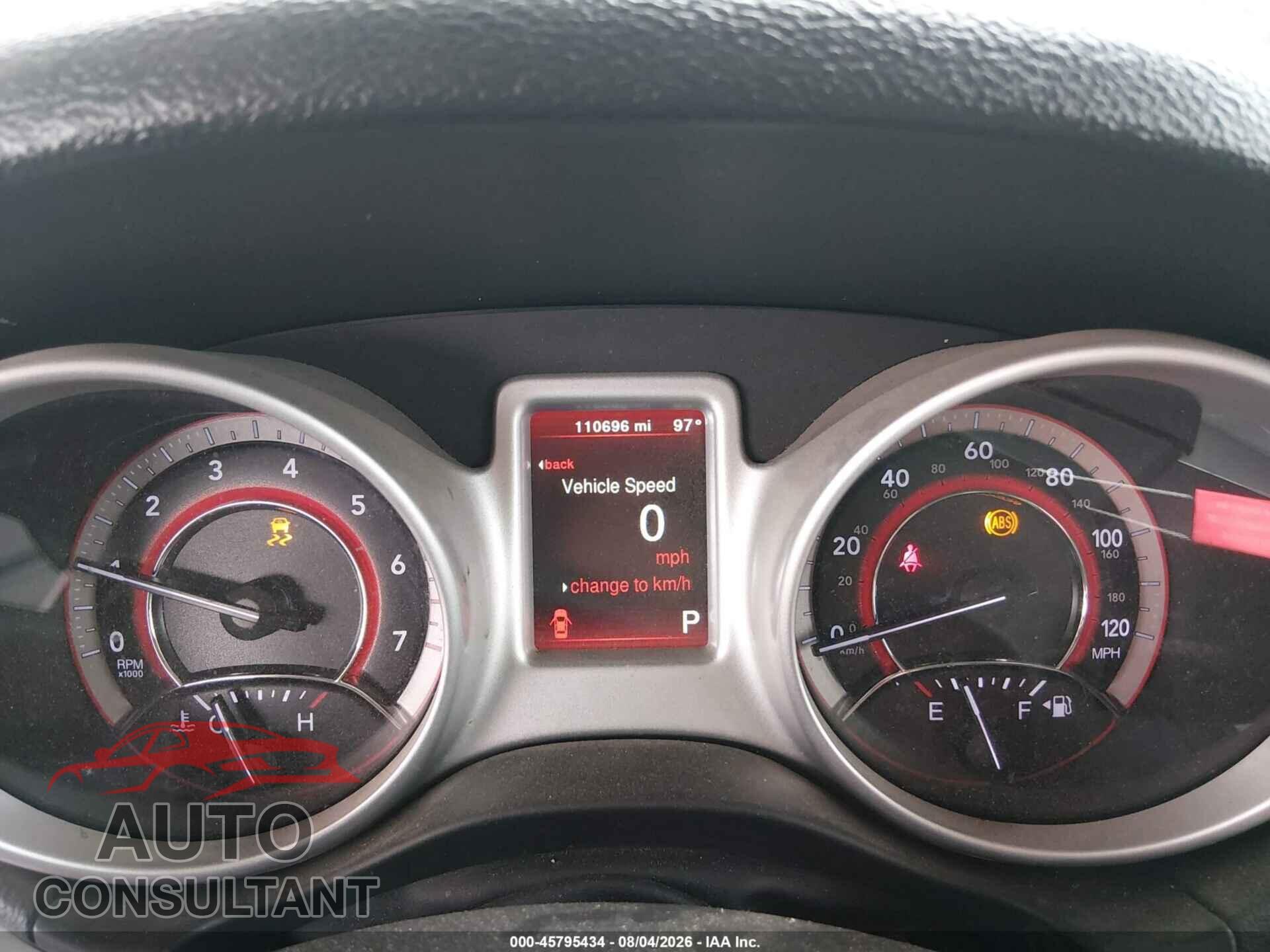 DODGE JOURNEY 2019 - 3C4PDCBB5KT846164